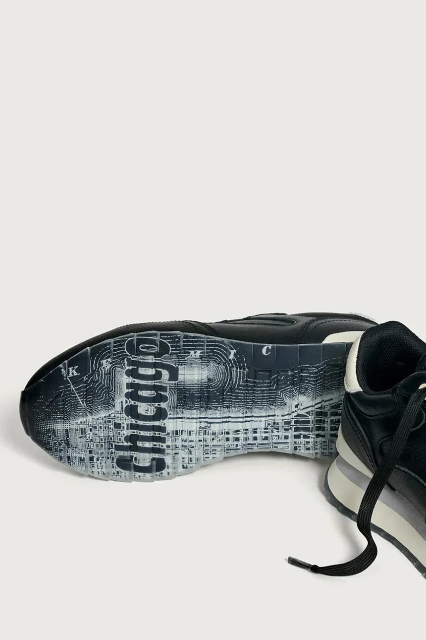 Кожаные кроссовки CITY CHICAGO WOMAN - фото 3