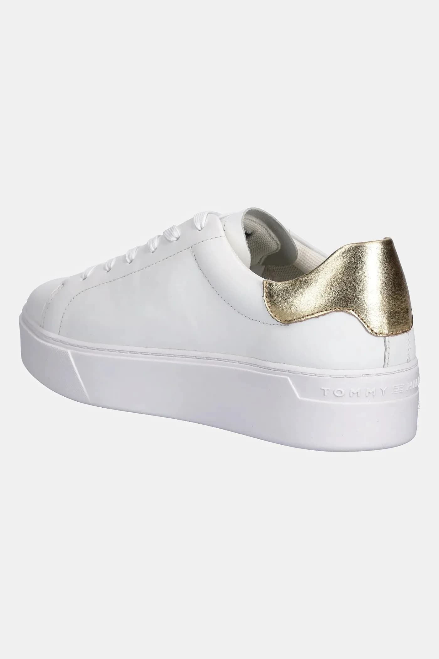 кожаные кроссовки ESSENTIAL PLATFORM COURT SNEAKER - фото 3