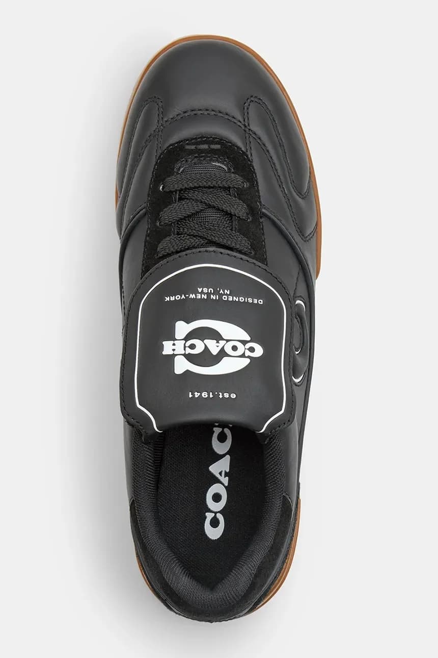 Coach Кожаные кроссовки в тон - фото 5