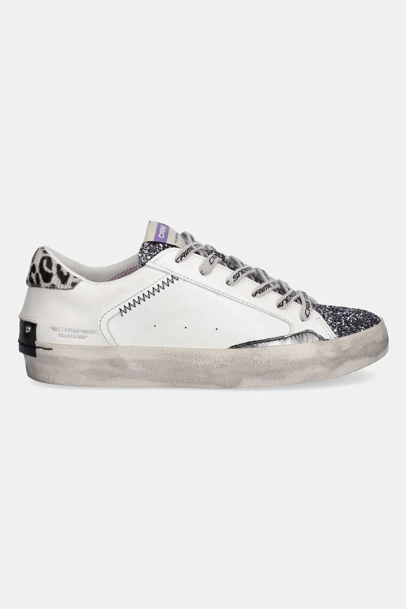 кожаные кроссовки DISTRESSED - фото 2