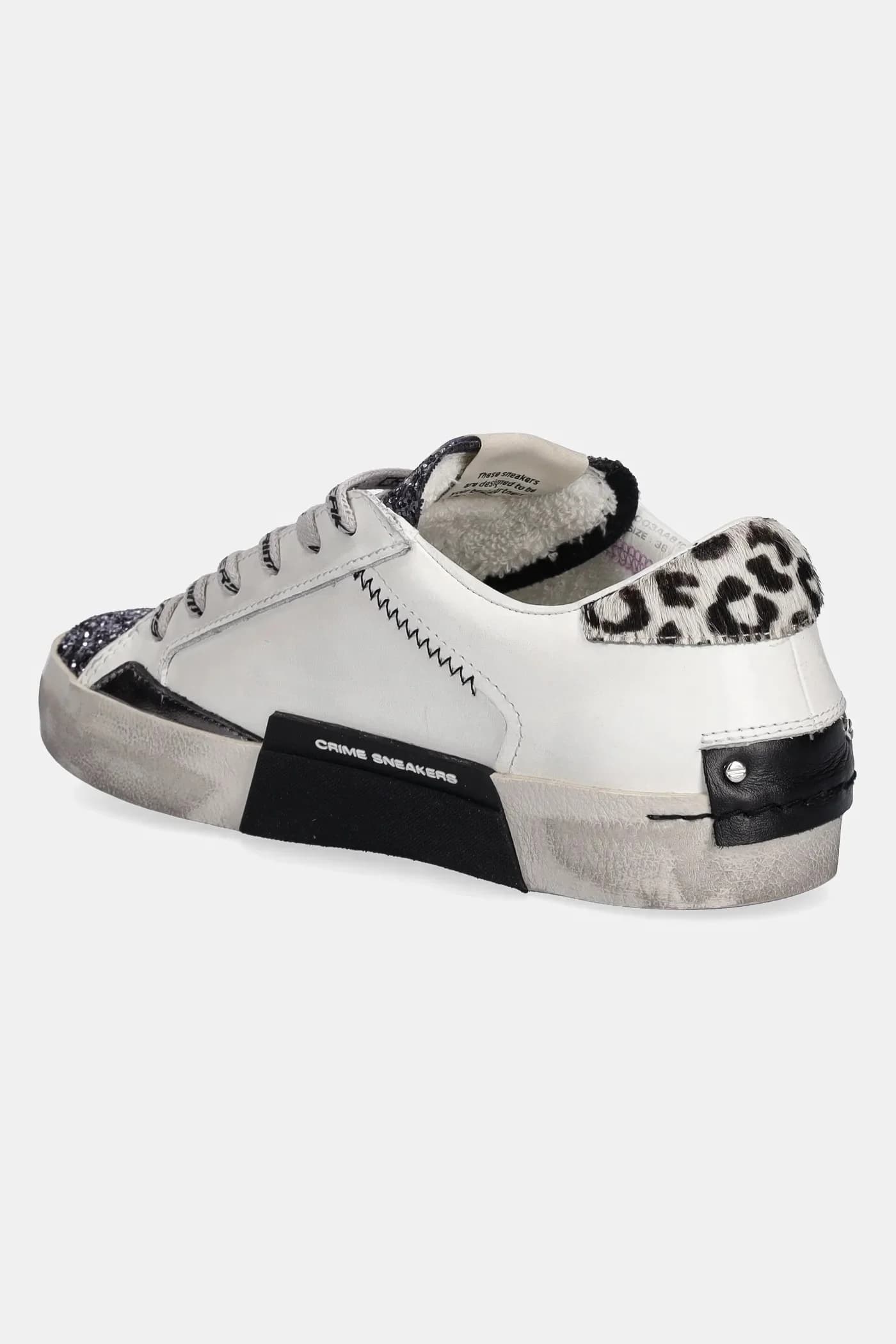 кожаные кроссовки DISTRESSED - фото 3