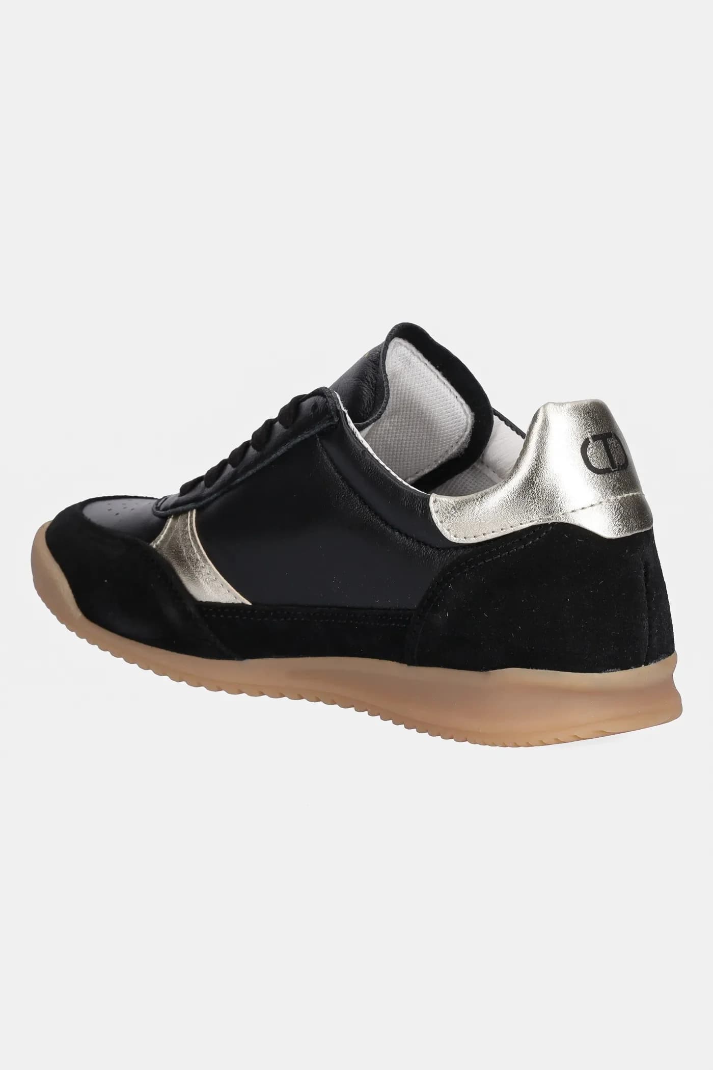 Кожаные кроссовки - фото 3