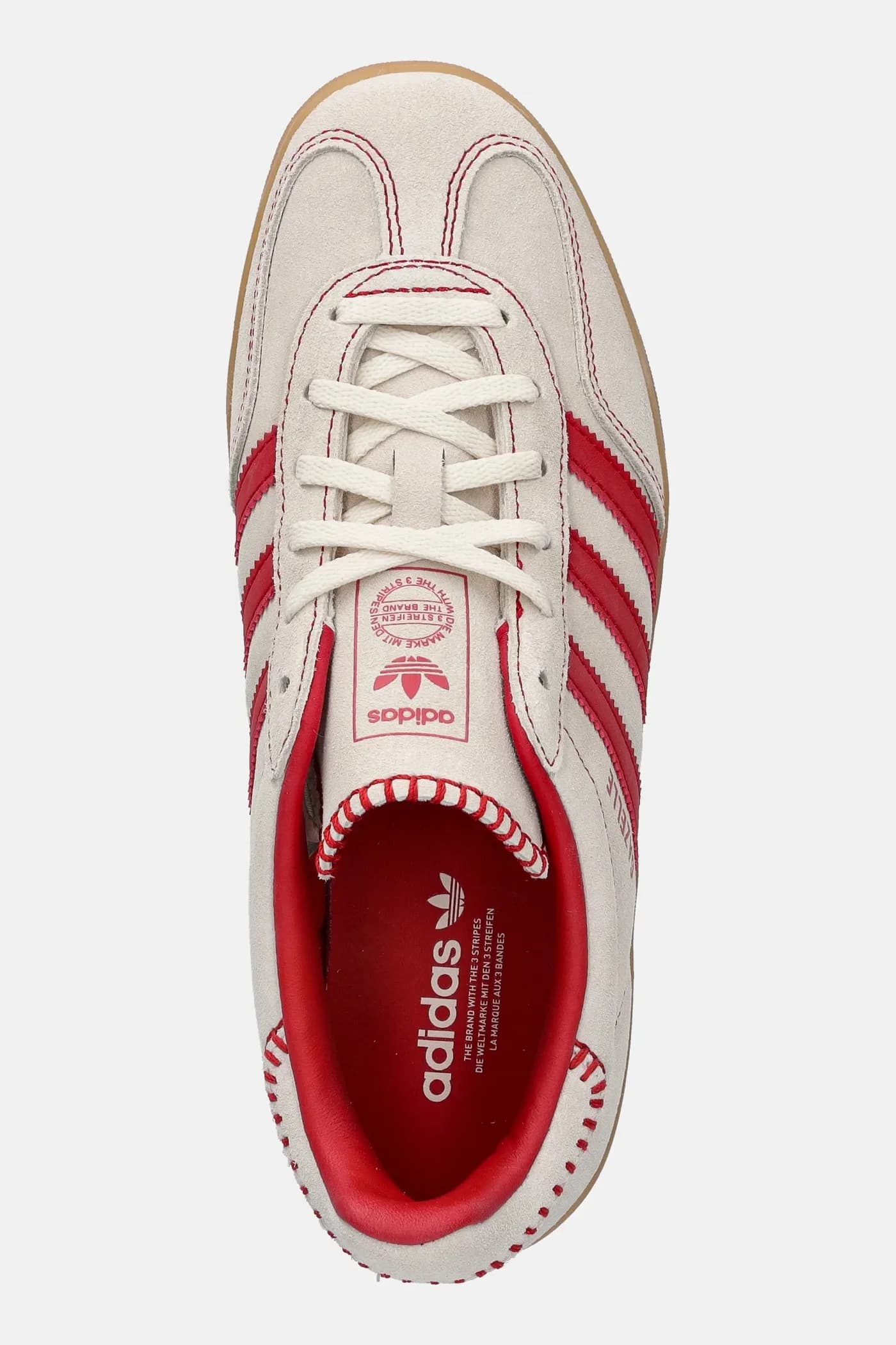 кроссовки Gazelle Indoor замшевые - фото 4