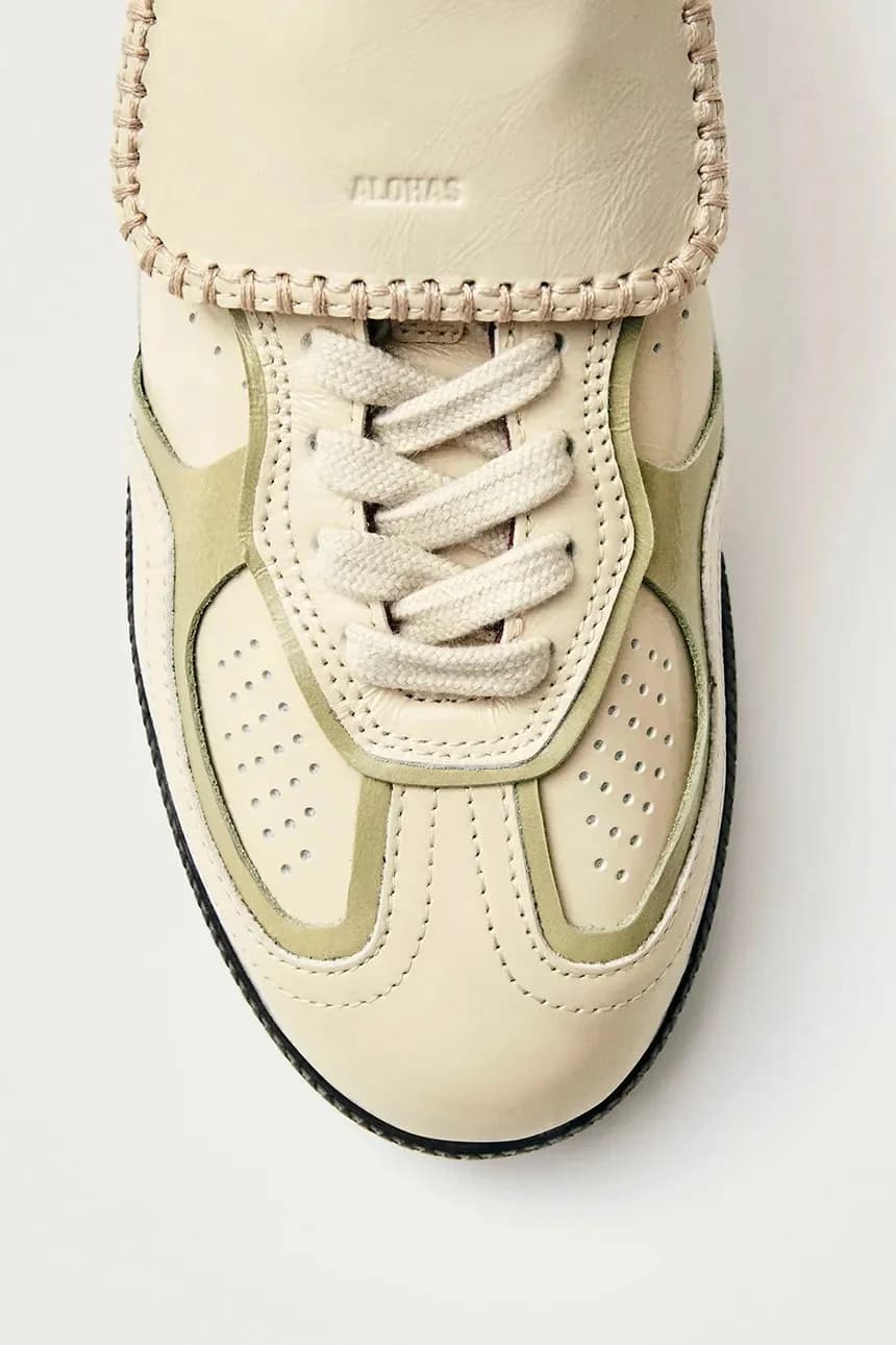 Кожаные кроссовки Tb.490 - фото 3