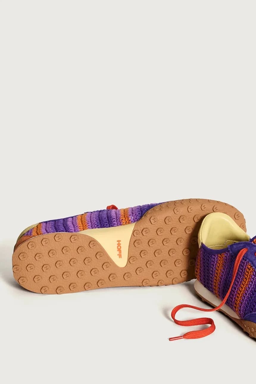 кроссовки BRIDGE WOVEN LILAC - фото 3