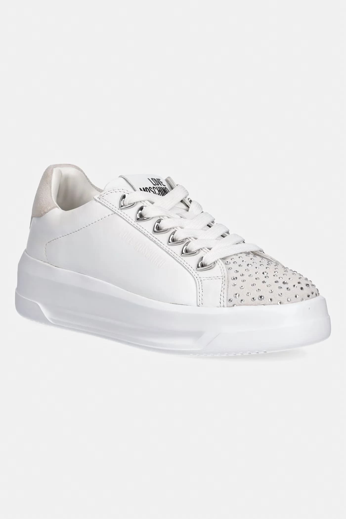 Кожаные кроссовки