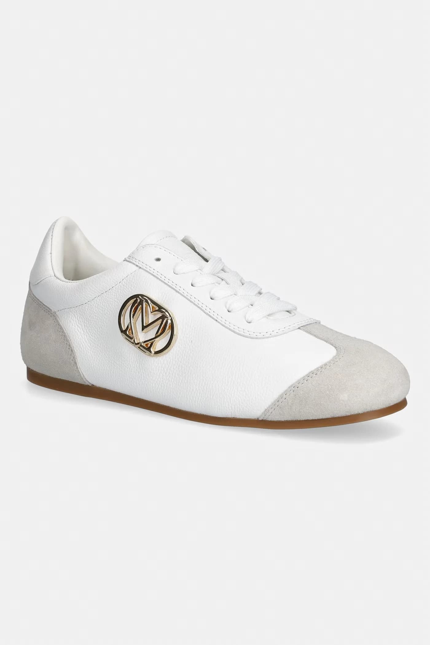 Кожаные кроссовки