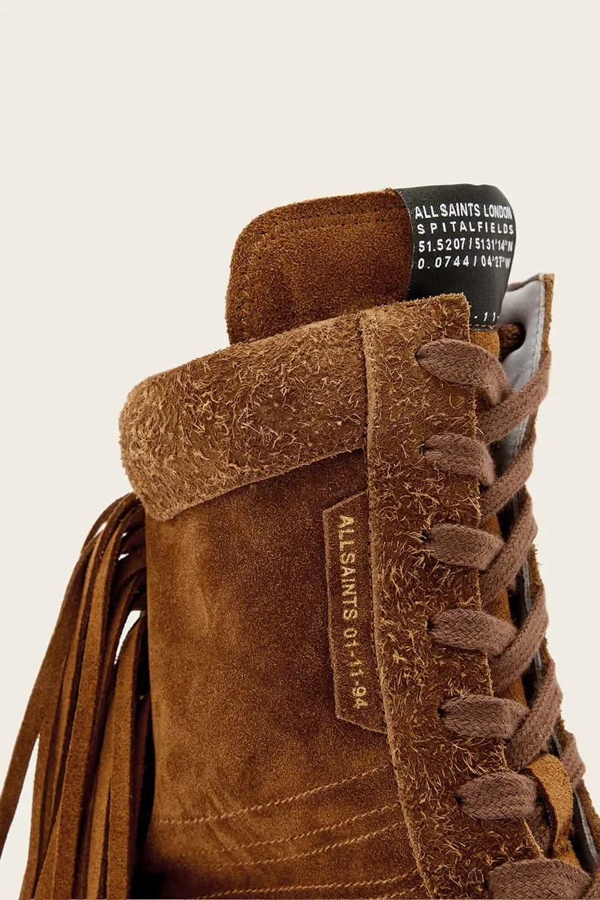 замшевые туфли Louise Fringe Ht - фото 4