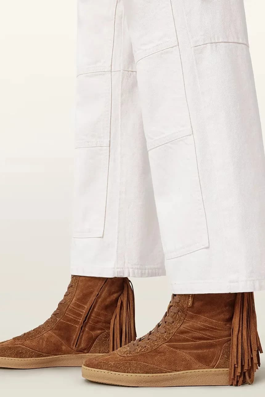 замшевые туфли Louise Fringe Ht - фото 6