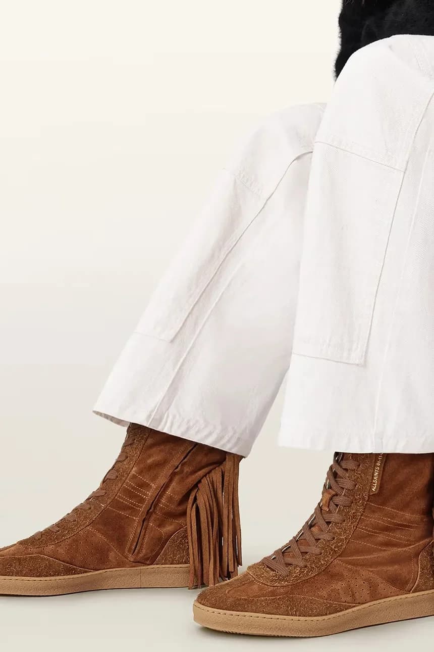 замшевые туфли Louise Fringe Ht - фото 7