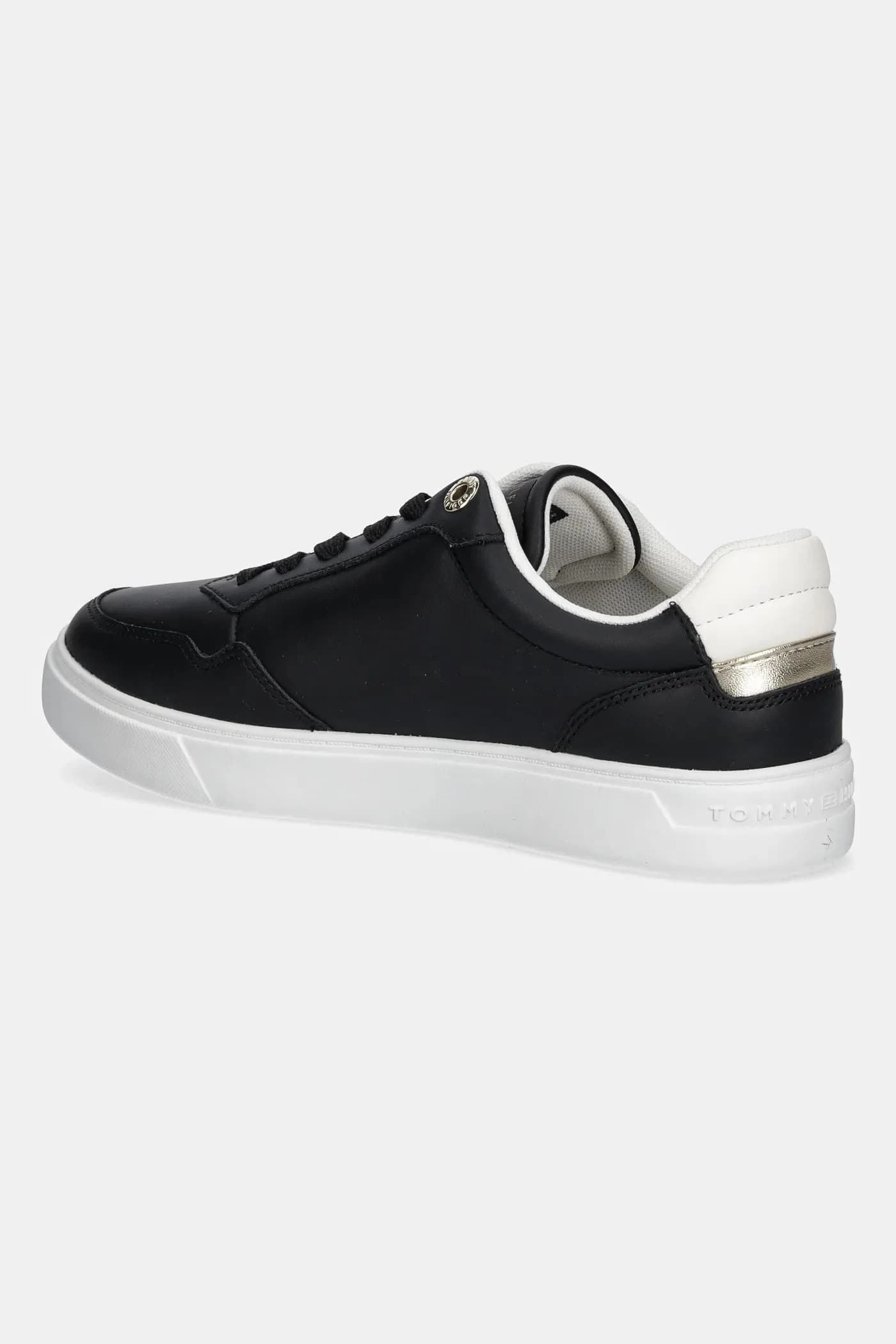 кожаные кроссовки ESSENTIAL ELEVATED COURT SNEAKER - фото 3