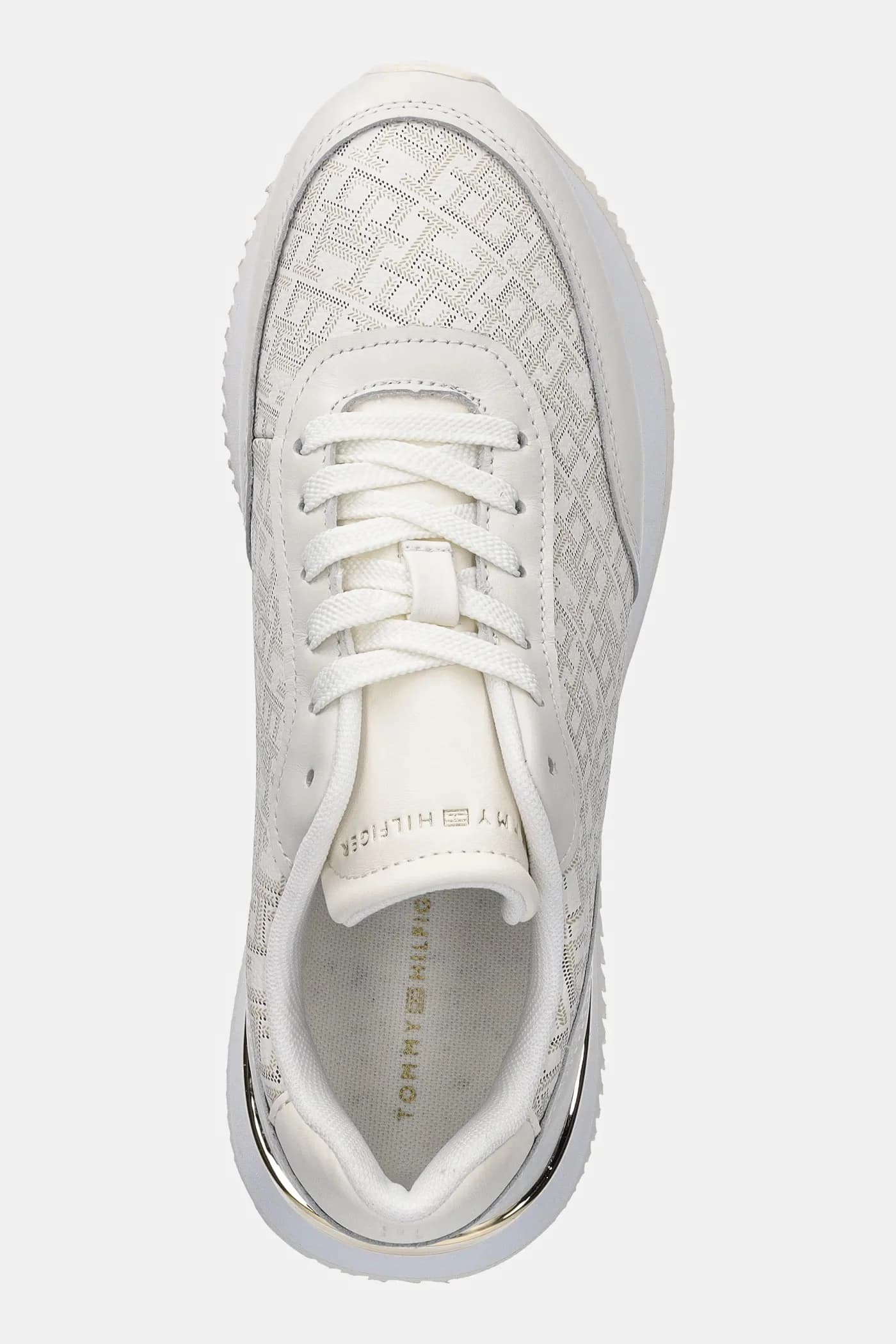 Кожаные кроссовки CHIC MONOGRAM RUNNER - фото 4