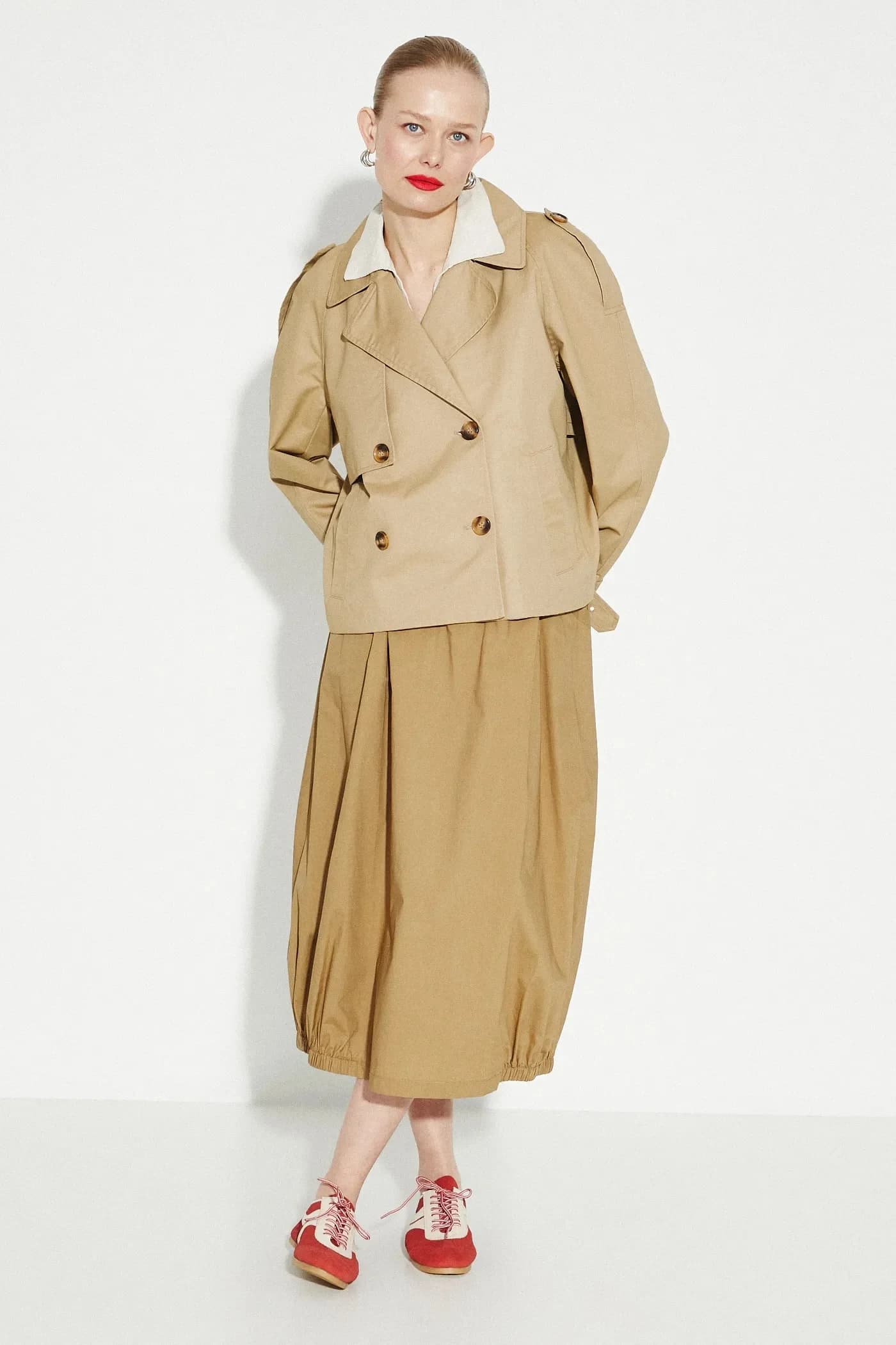 Замшевые кроссовки - фото 7