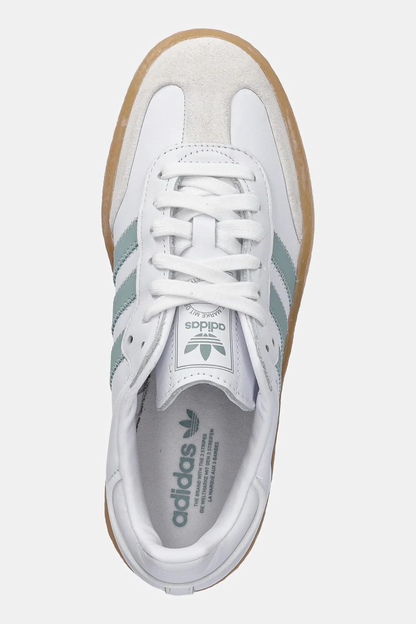 кожаные кроссовки Sambae - фото 4