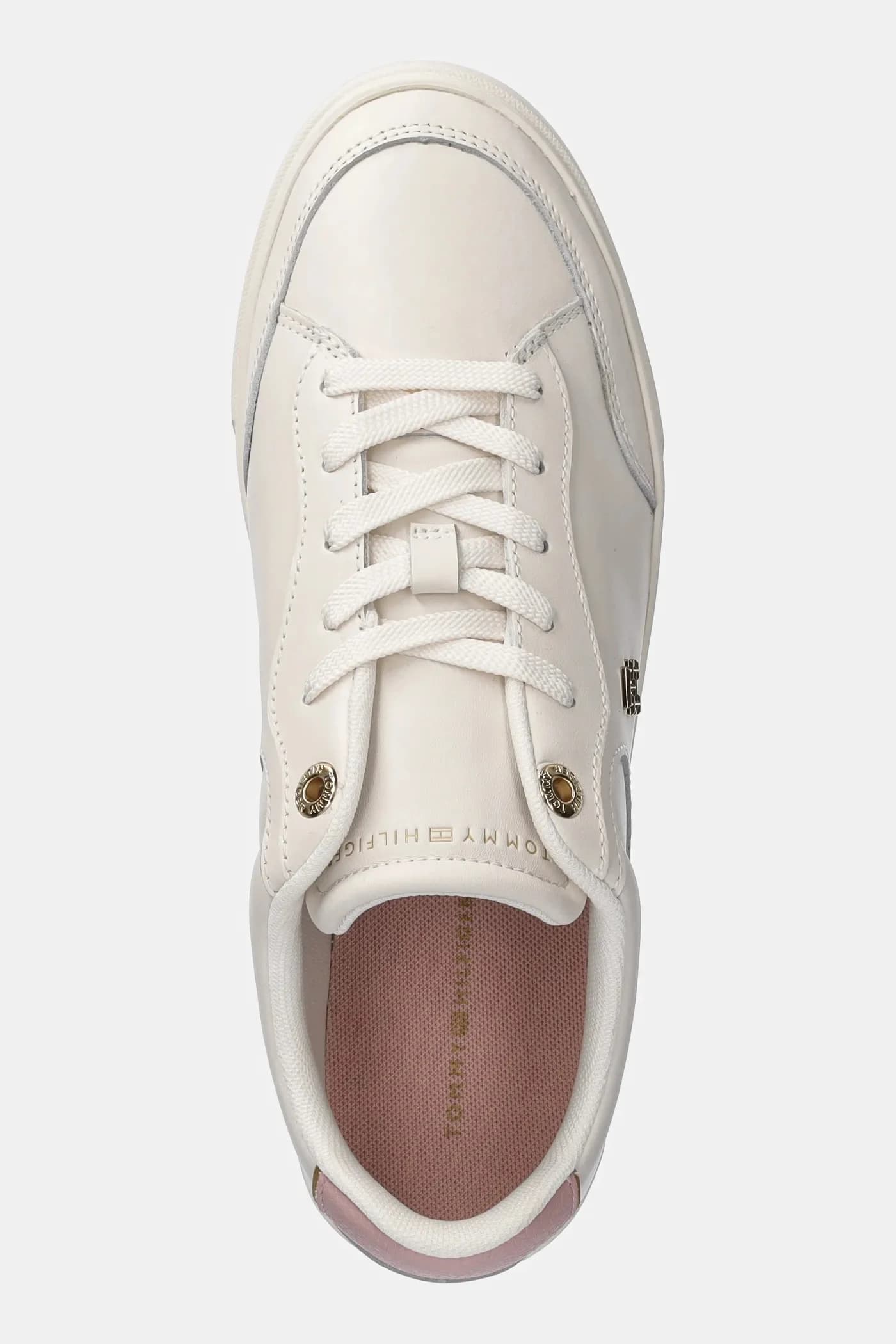кожаные кроссовки ESSENTIAL CHIC COURT SNEAKER - фото 4