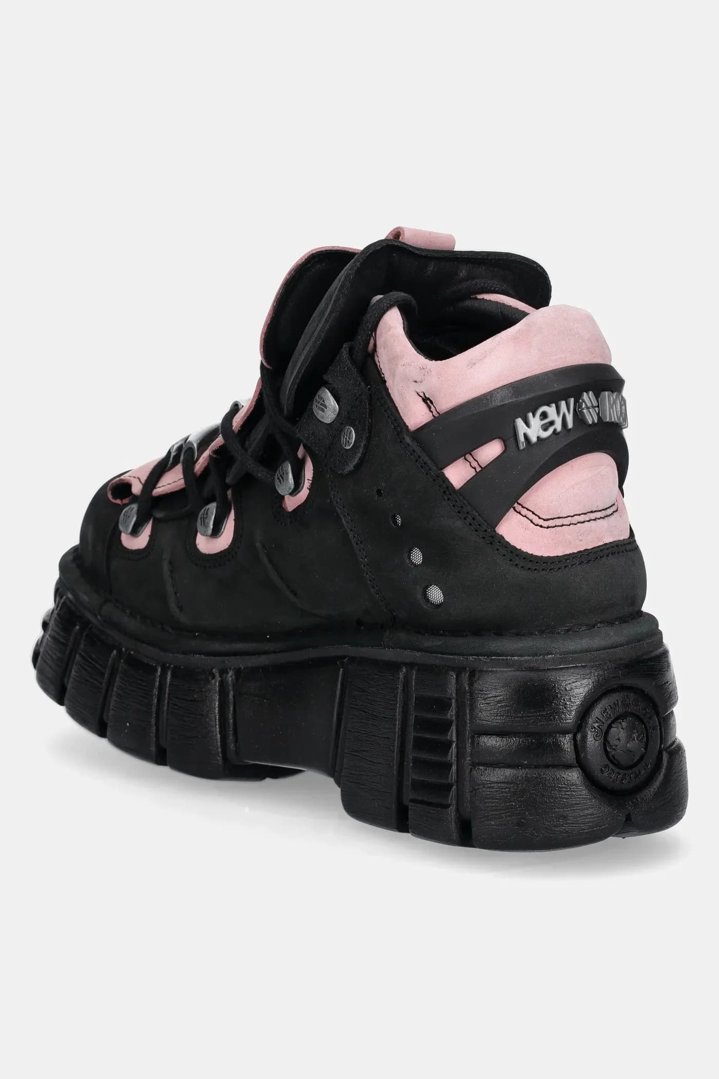 Кроссовки Nobuck Negro + Nobuck Rosa + Tower Negro из нубука - фото 3