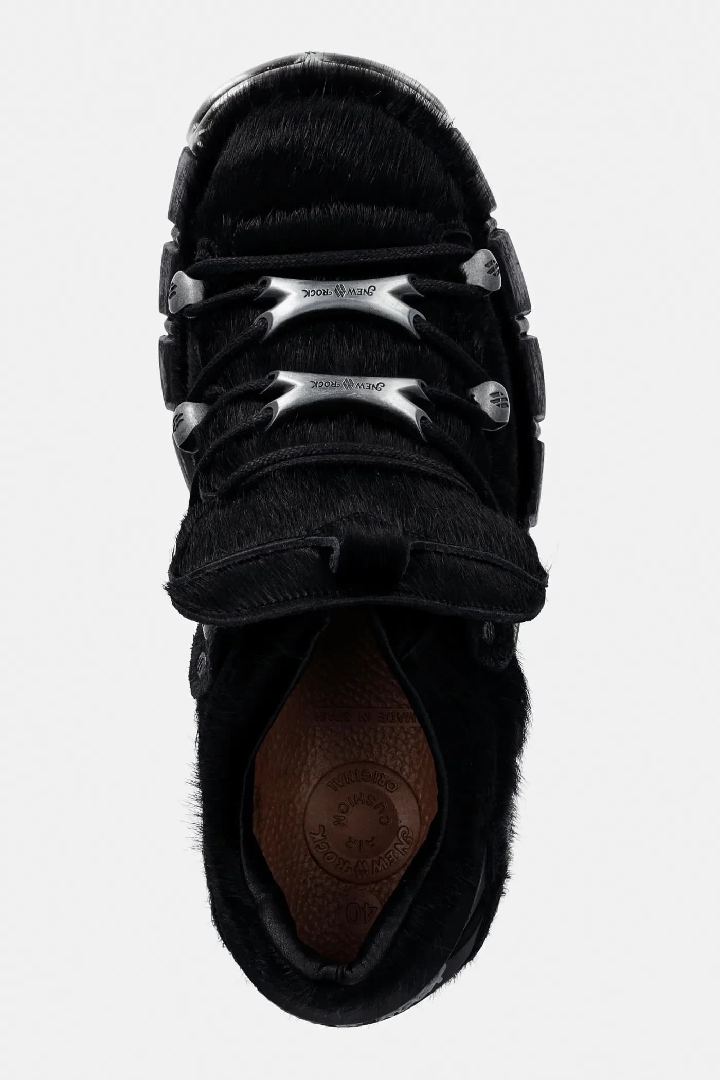 PELO NEGRO, TOWER NEGRO ACERO + боковые + замшевые кроссовки - фото 4