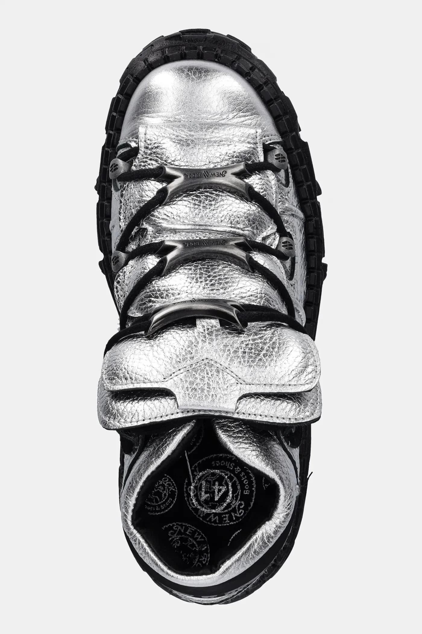 Кожаные туфли Floater Plata, Tank Casco Negro Sin - фото 4