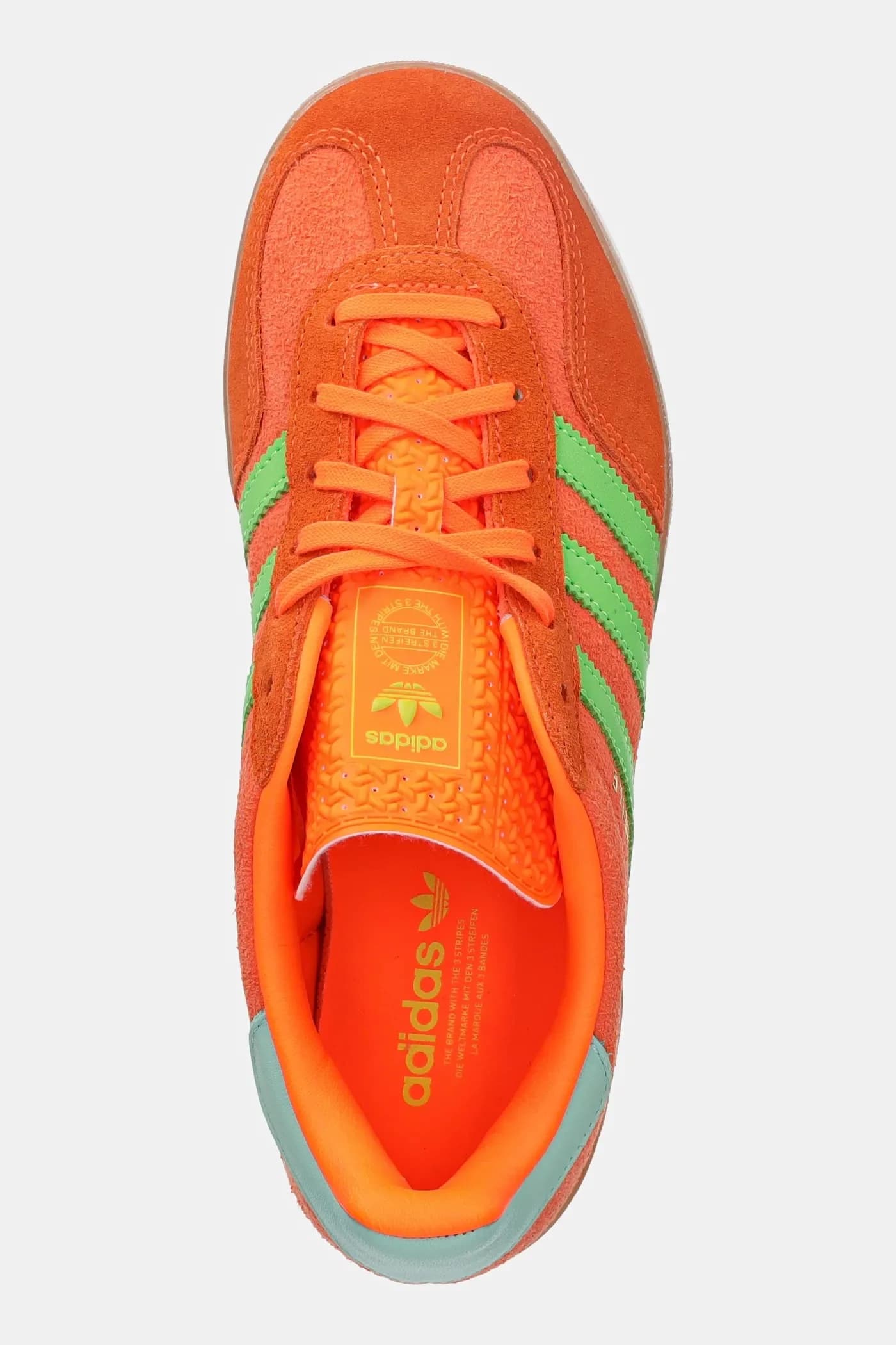 кроссовки Gazelle Indoor W из нубука - фото 4