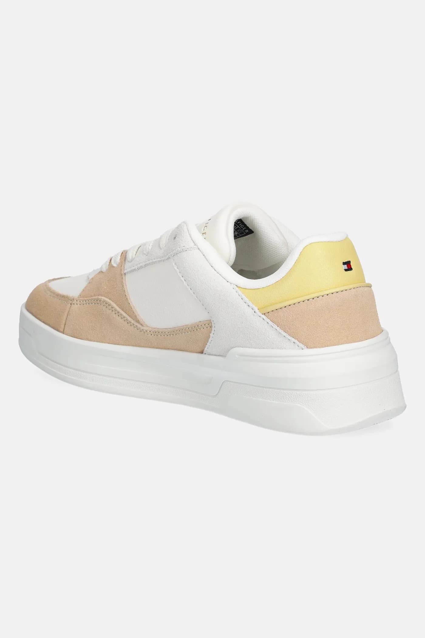 кроссовки ESSENTIAL BASKET SNEAKER кожаные - фото 3