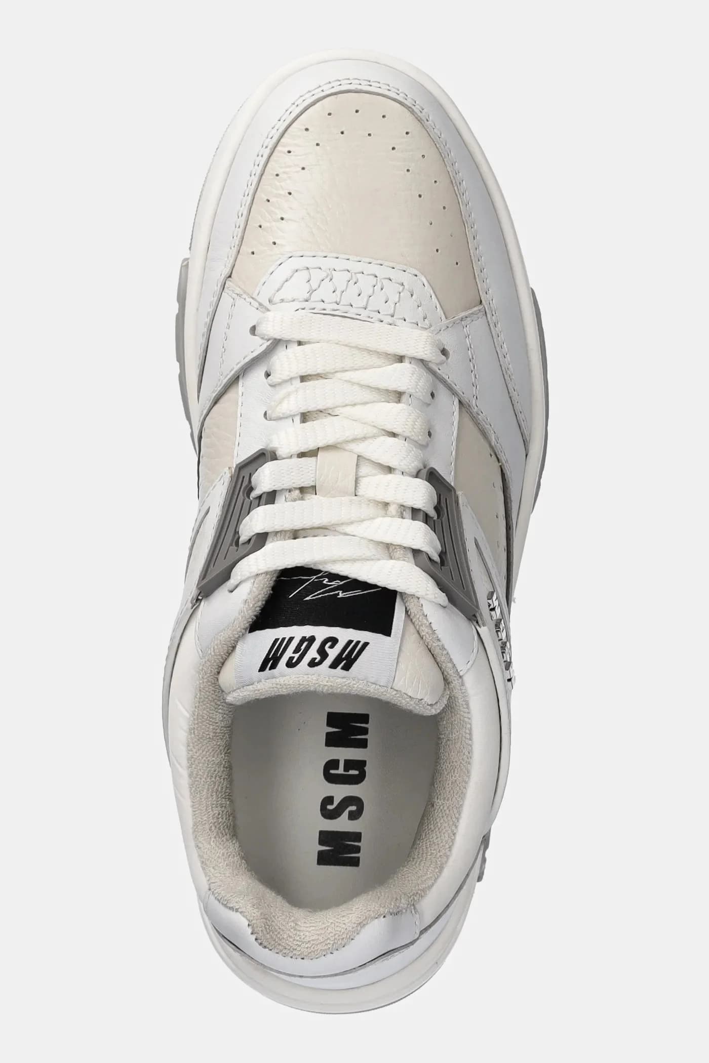 Кожаные кроссовки - фото 4