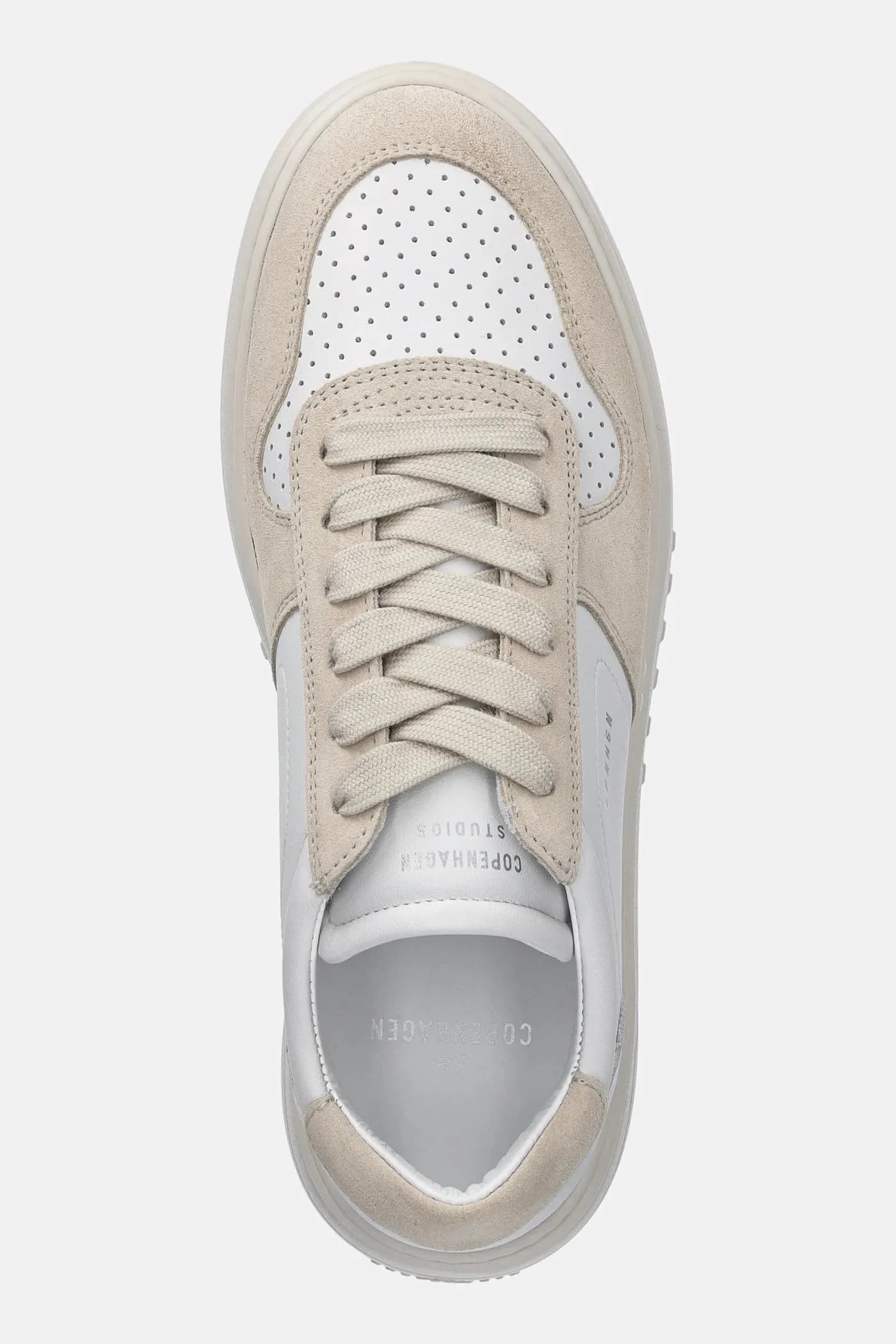 кроссовки из смесовой кожи - фото 4