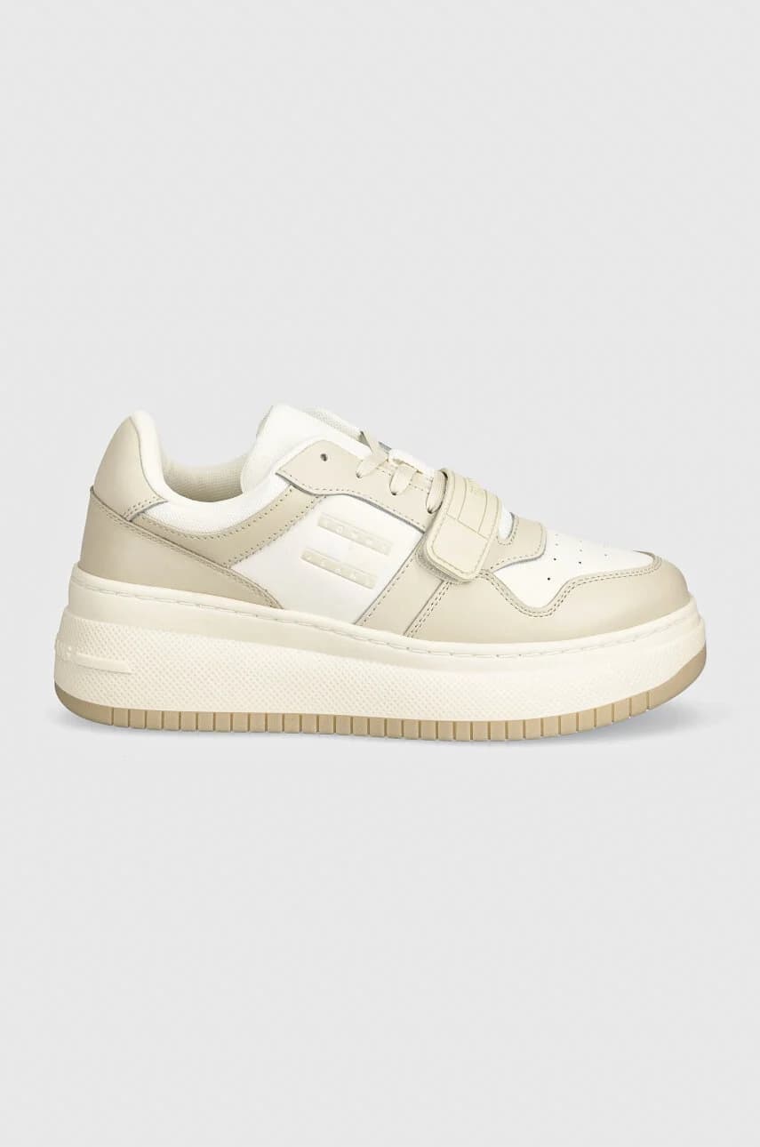 кроссовки TJW RETRO BASKET FLATFORM на липучке - фото 2