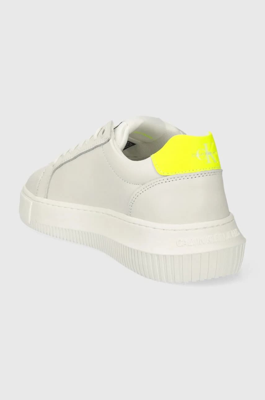 Кожаные кроссовки YW0YW00823 CHUNKY CUPSOLE MONOLOGO W - фото 3