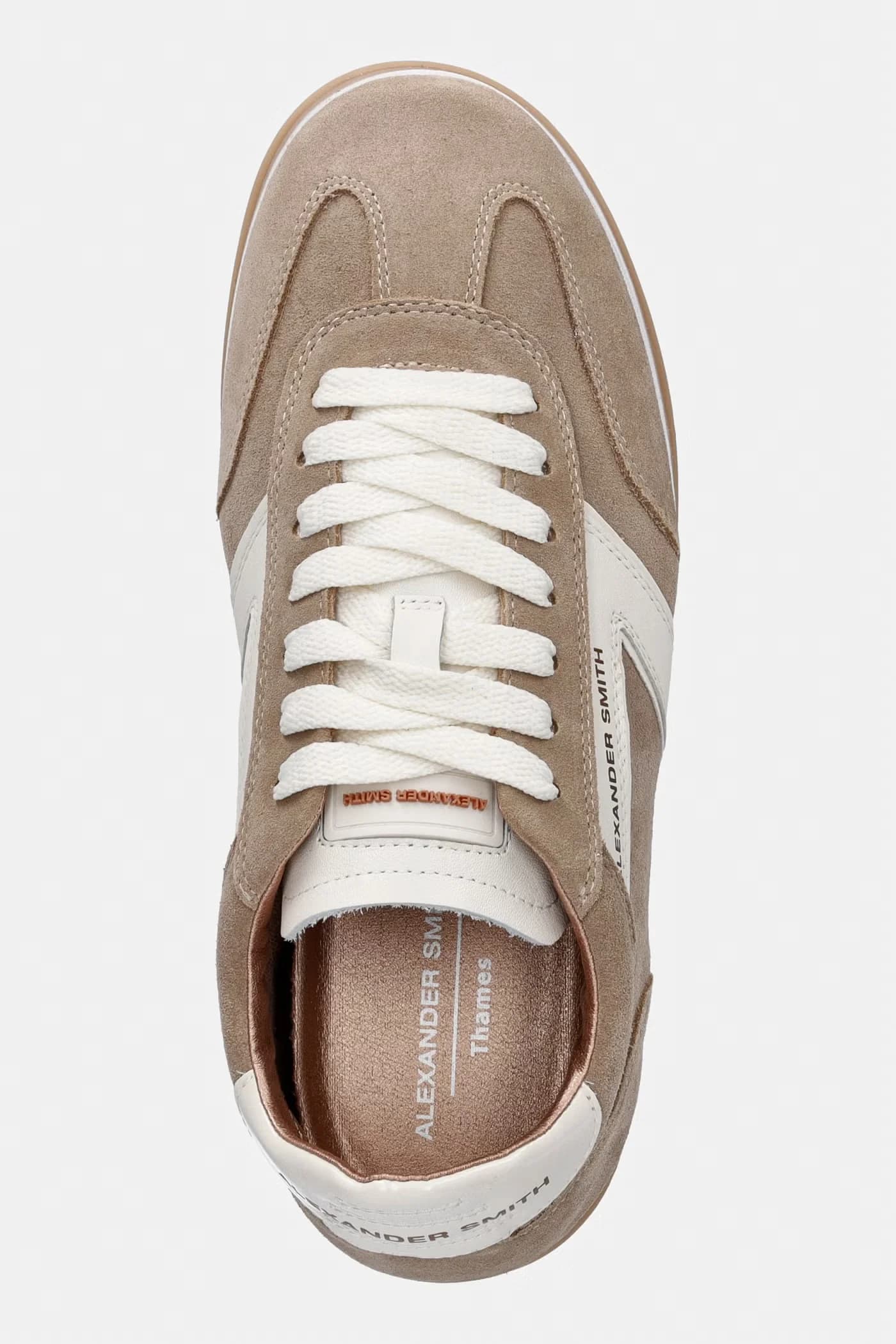 женские замшевые кроссовки Thames - фото 4