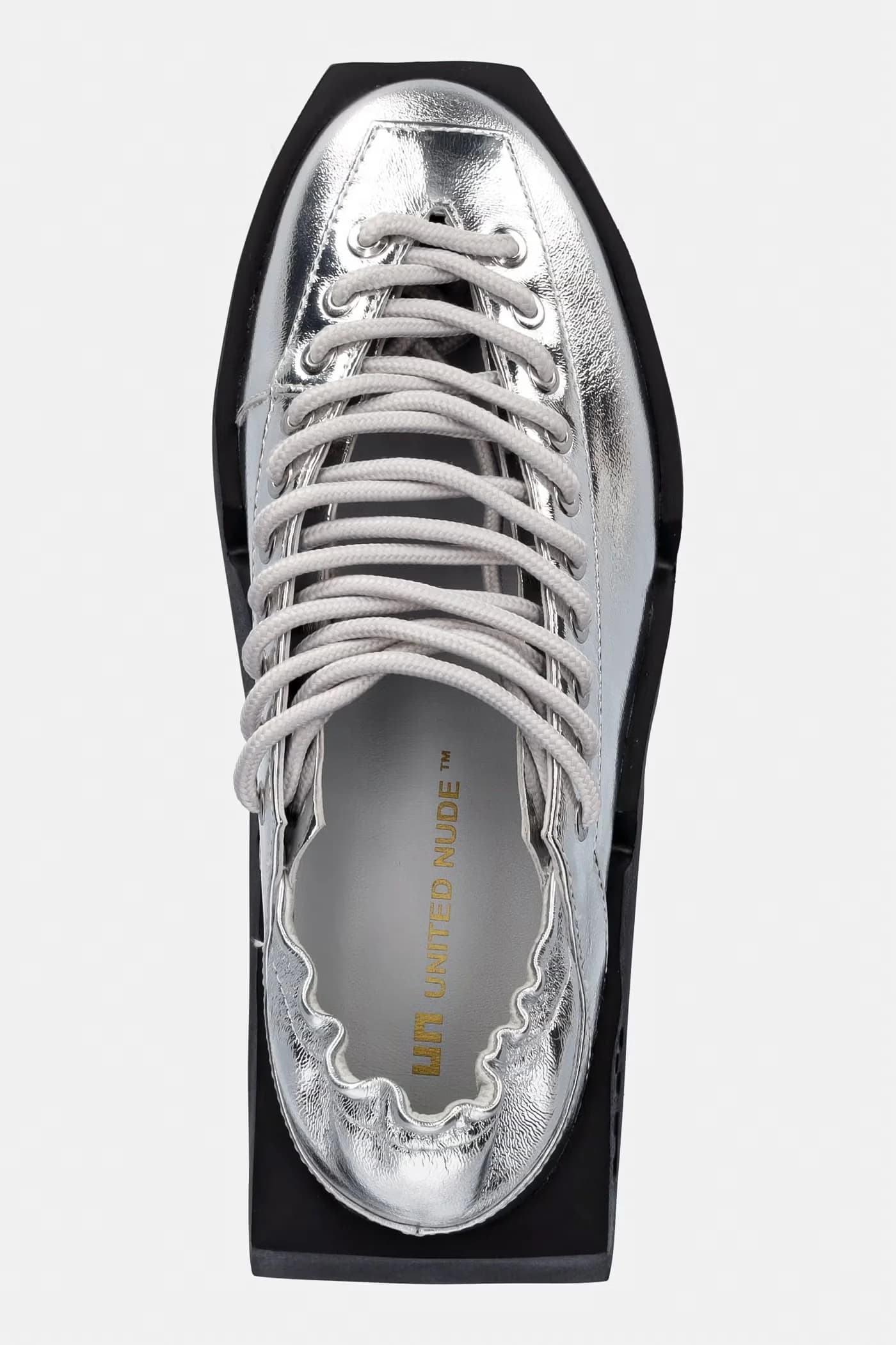 Женские кожаные кроссовки Mega Lacey - фото 4