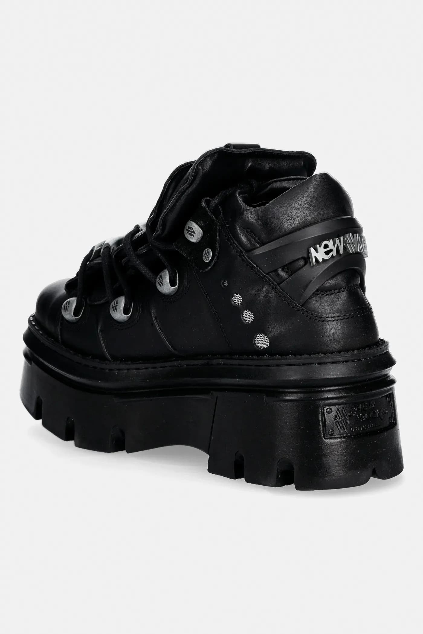 Кроссовки CRUST NEGRO, REACTOR NEGRO E14 casco CON кожаные - фото 3