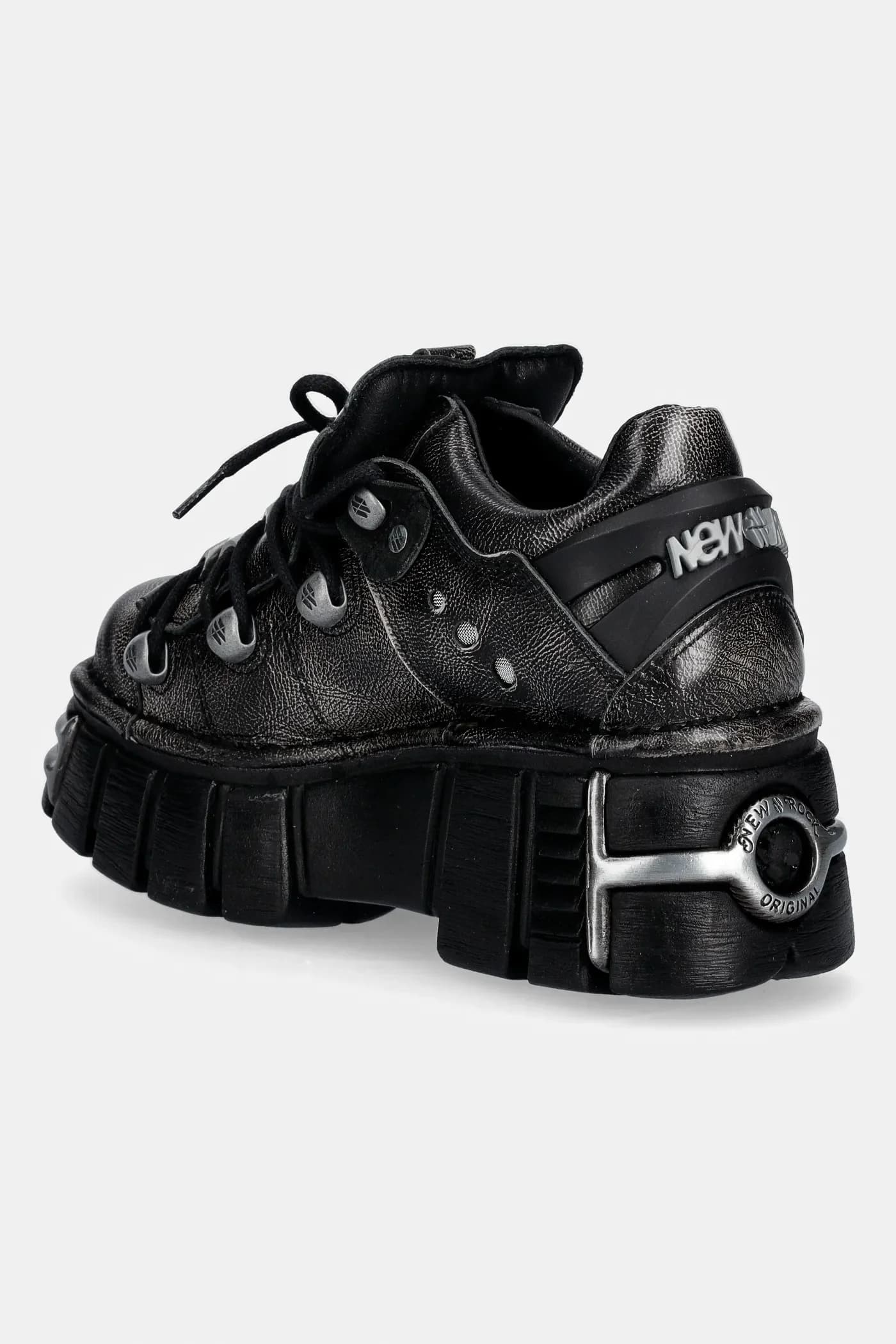 PULIK OLD ARENA TOWER NEGRO ACERO + более поздние кожаные кроссовки - фото 3