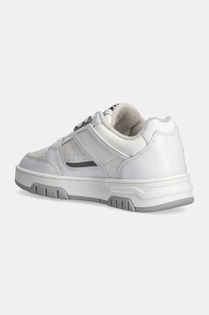 Кожаные кроссовки - фото 3