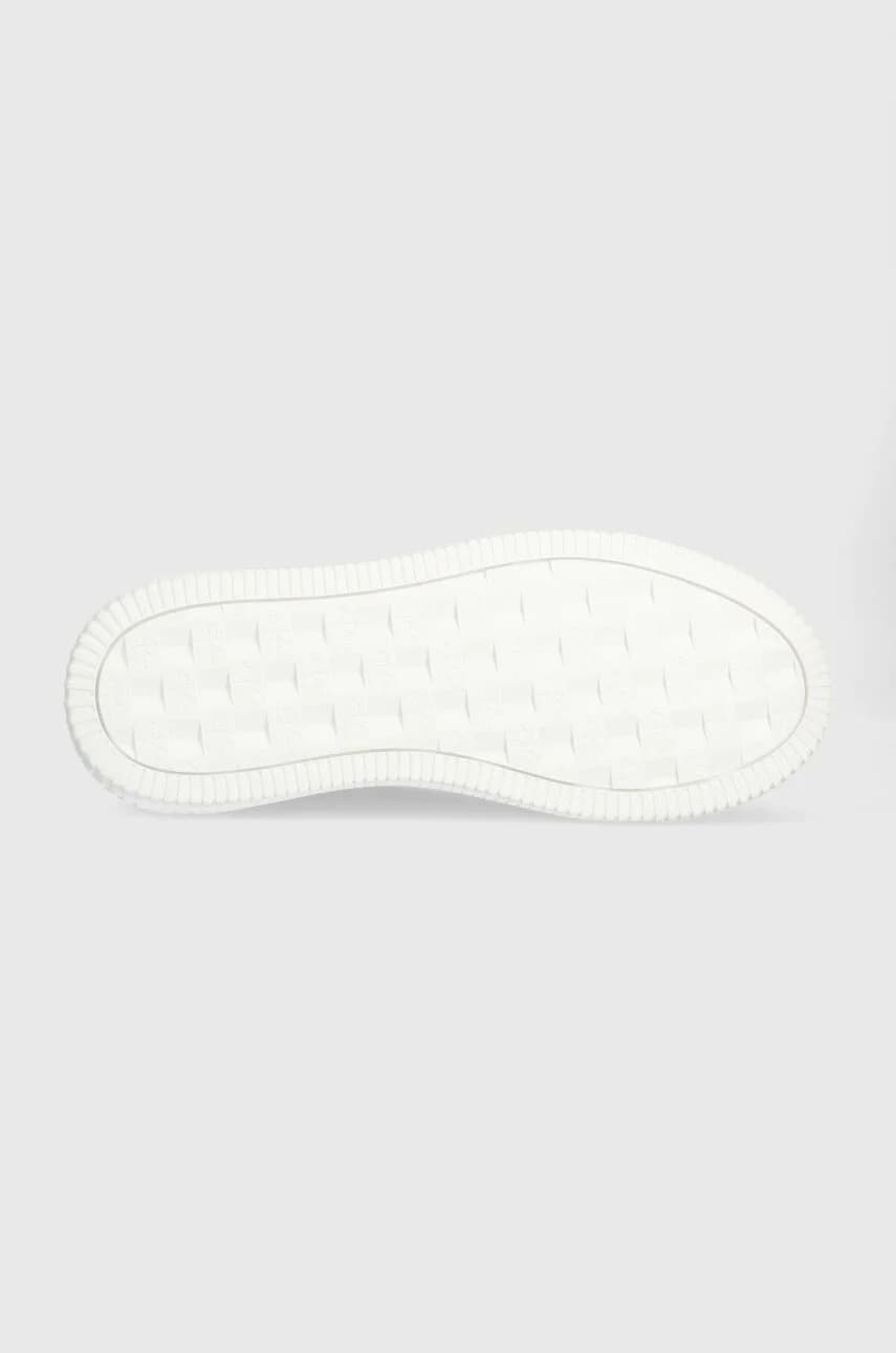 Кожаные кроссовки YW0YW00823 CHUNKY CUPSOLE MONOLOGO W - фото 5