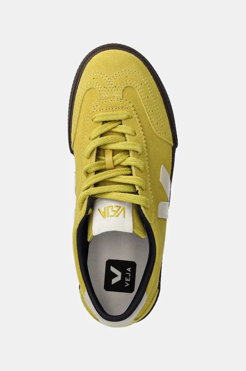 кроссовки Volley замшевые - фото 4