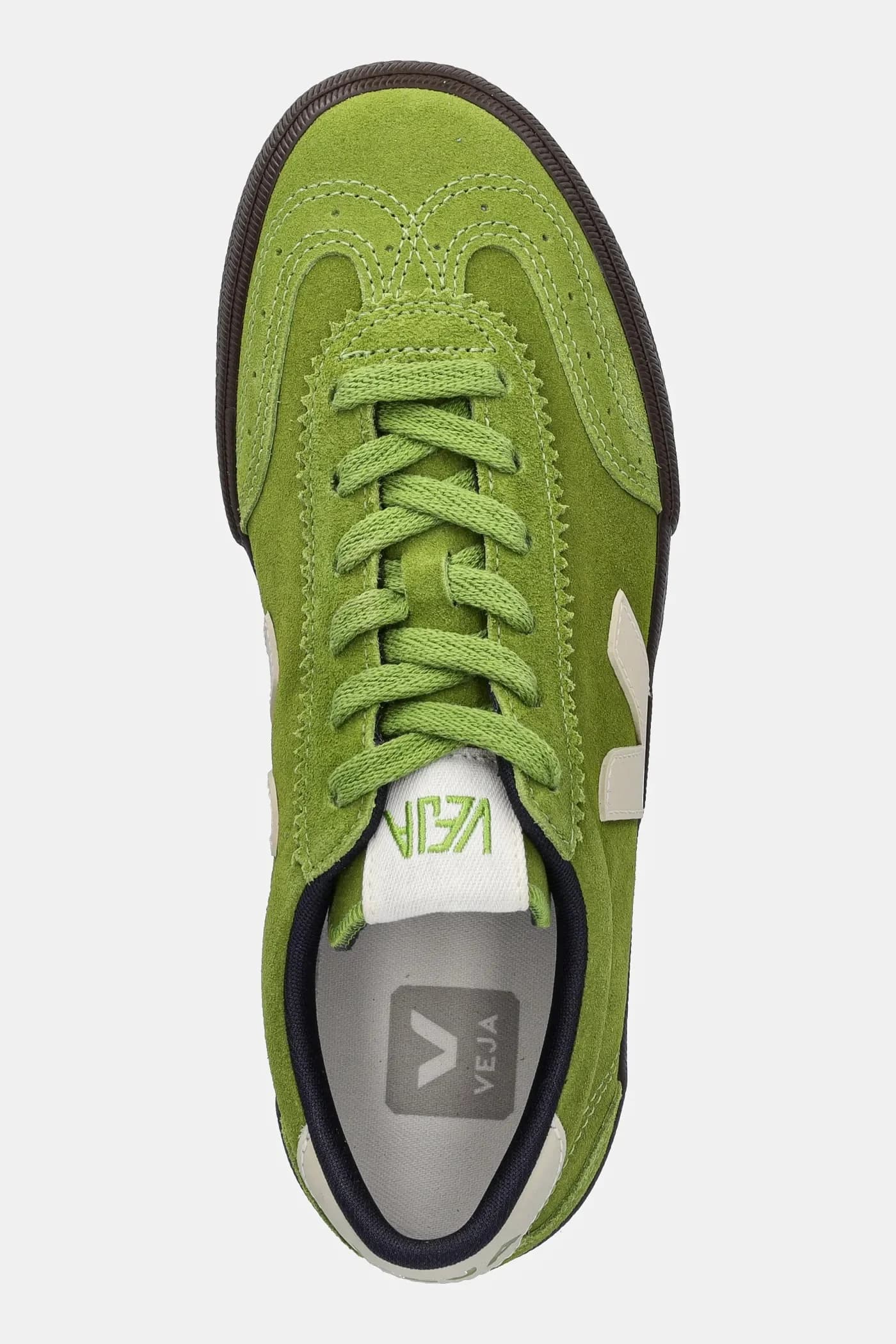 кроссовки Volley замшевые - фото 4