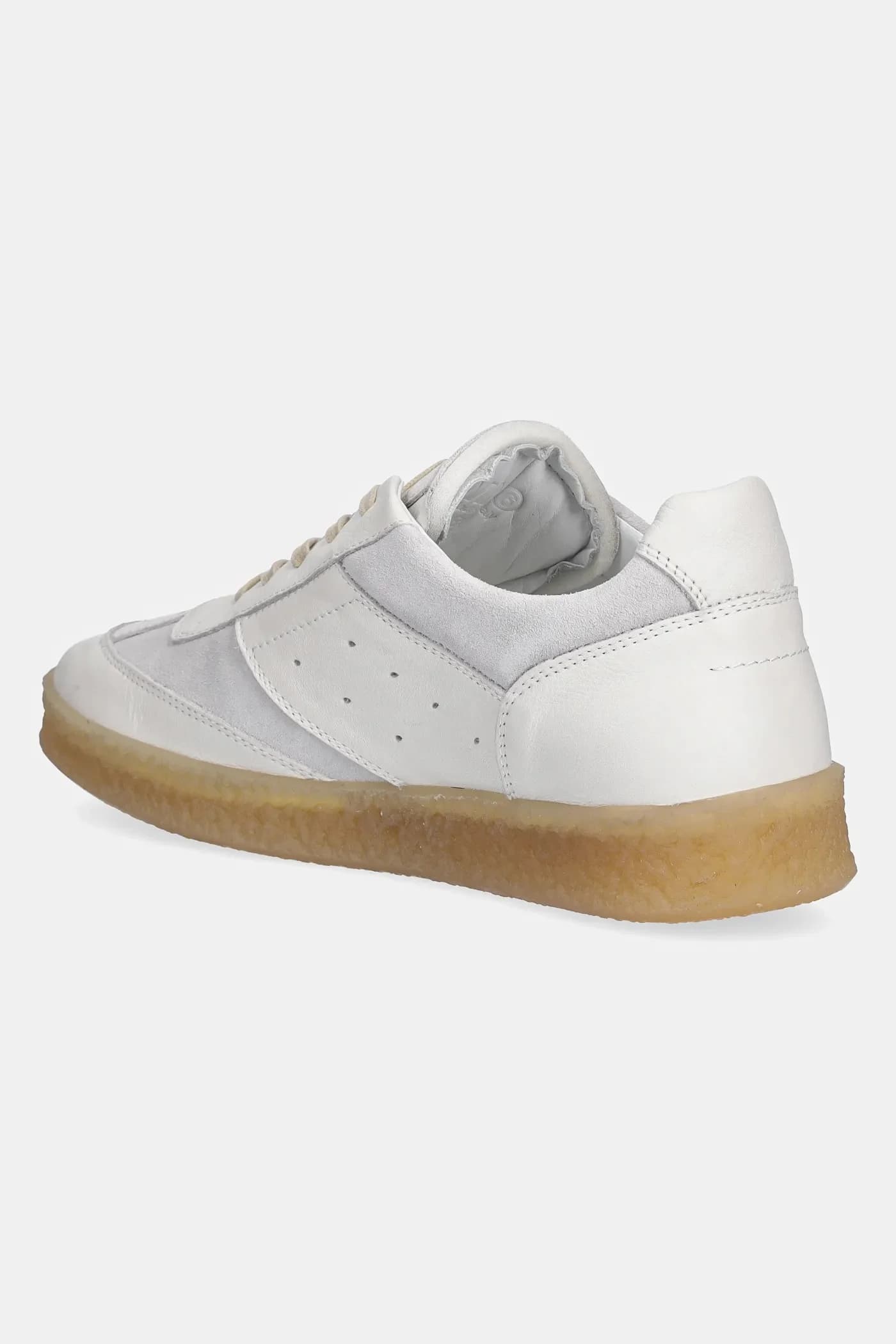 Кожаные кроссовки - фото 3