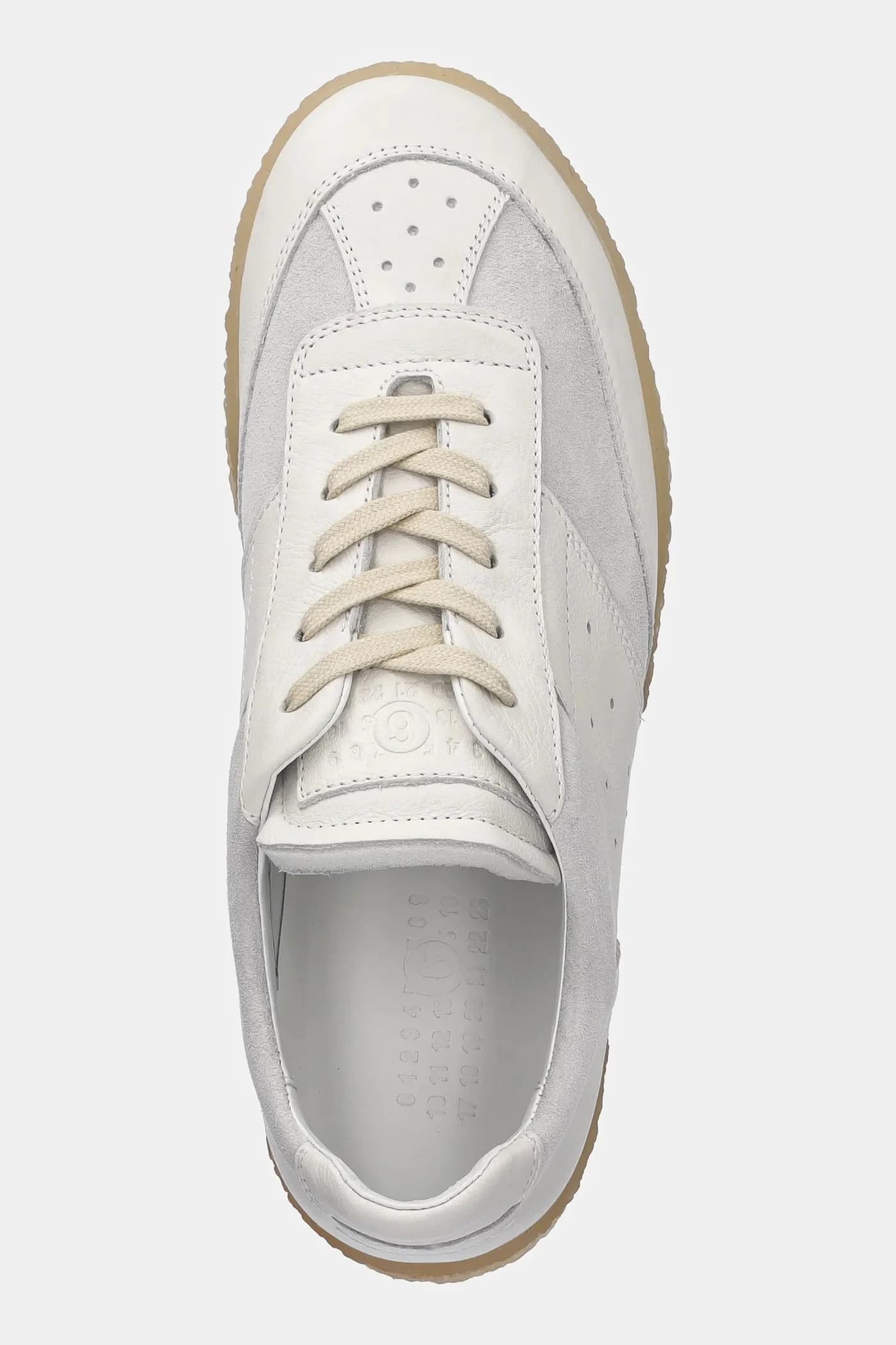 Кожаные кроссовки - фото 4