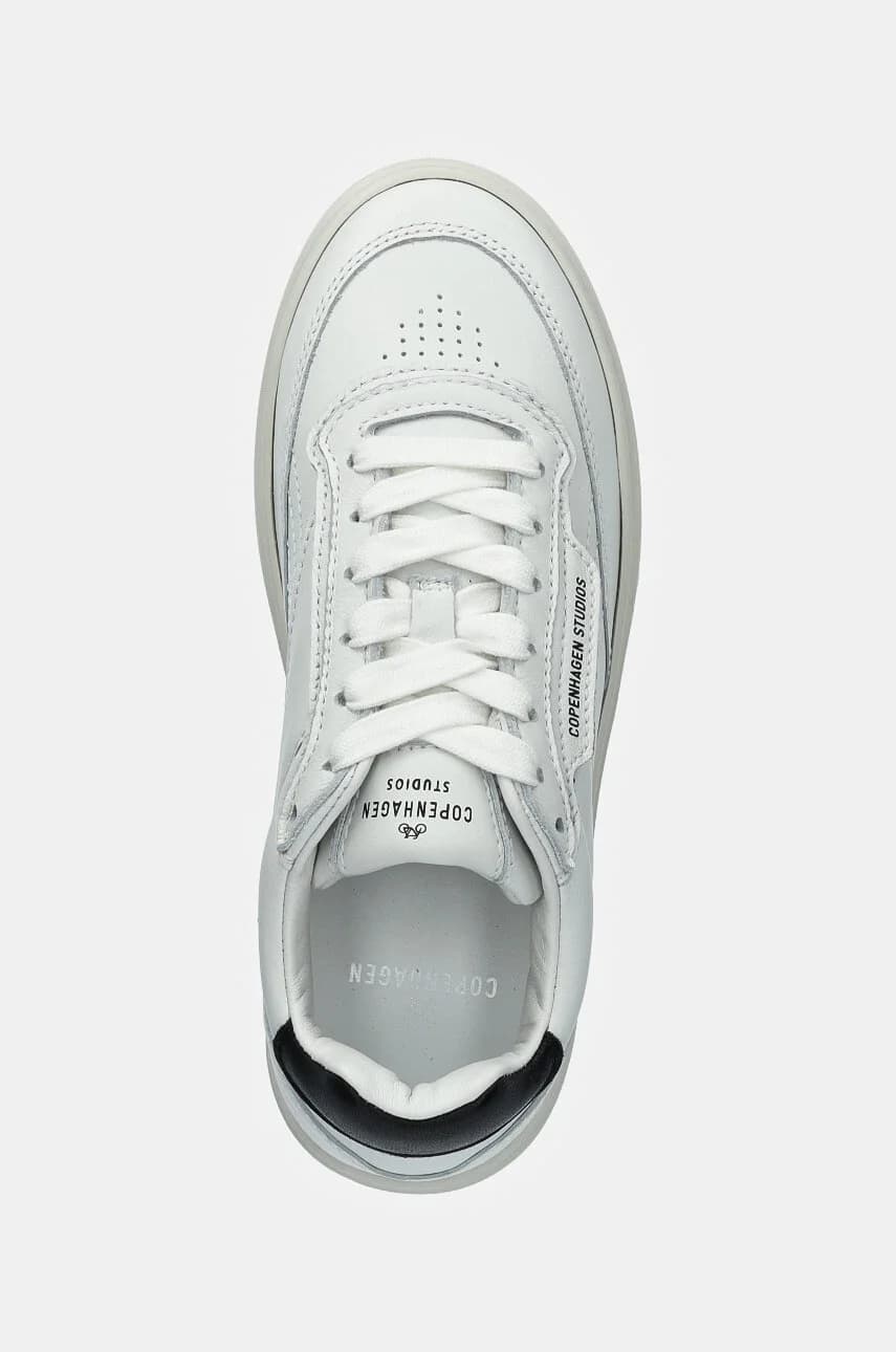 кроссовки из смесовой кожи - фото 4