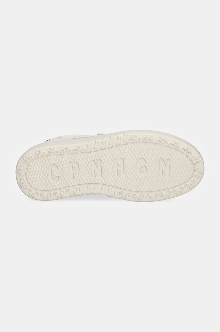 кроссовки из смесовой кожи - фото 5