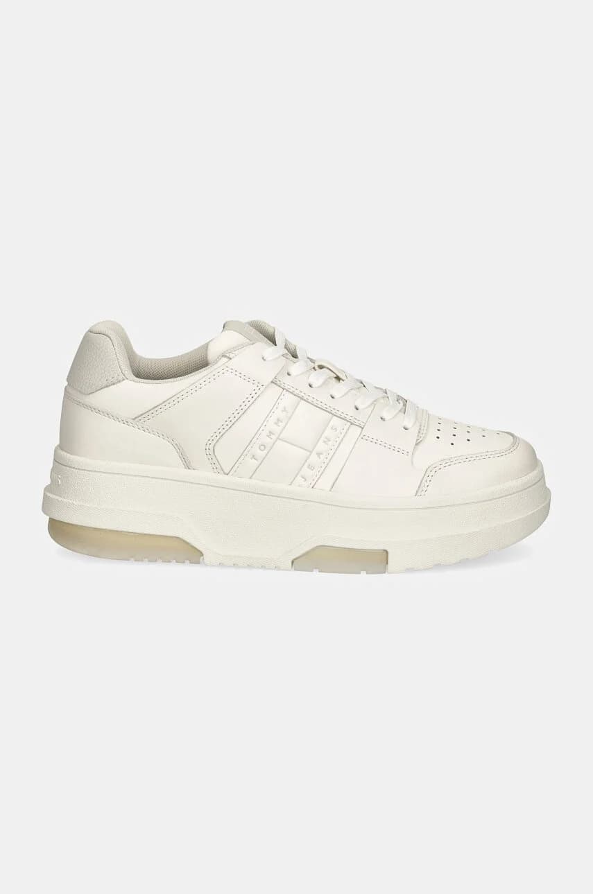 кожаные кроссовки THE BROOKLYN FLATFORM - фото 2