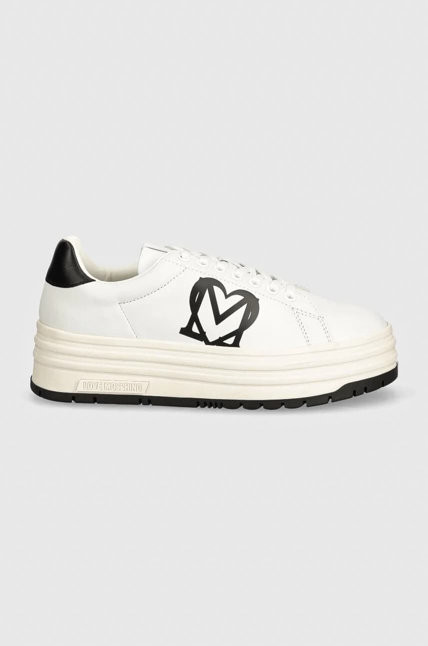 Кожаные кроссовки - фото 2