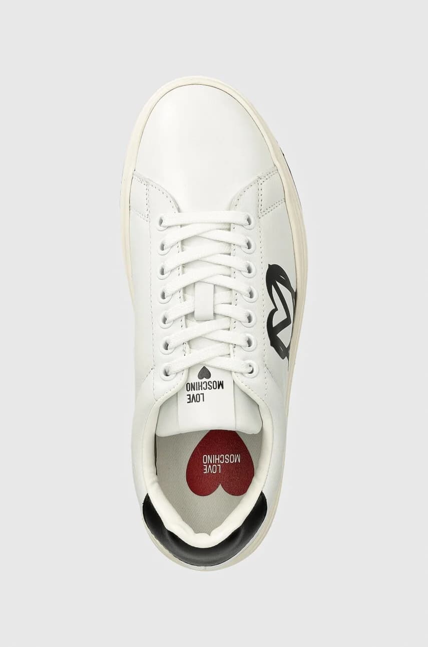 Кожаные кроссовки - фото 4