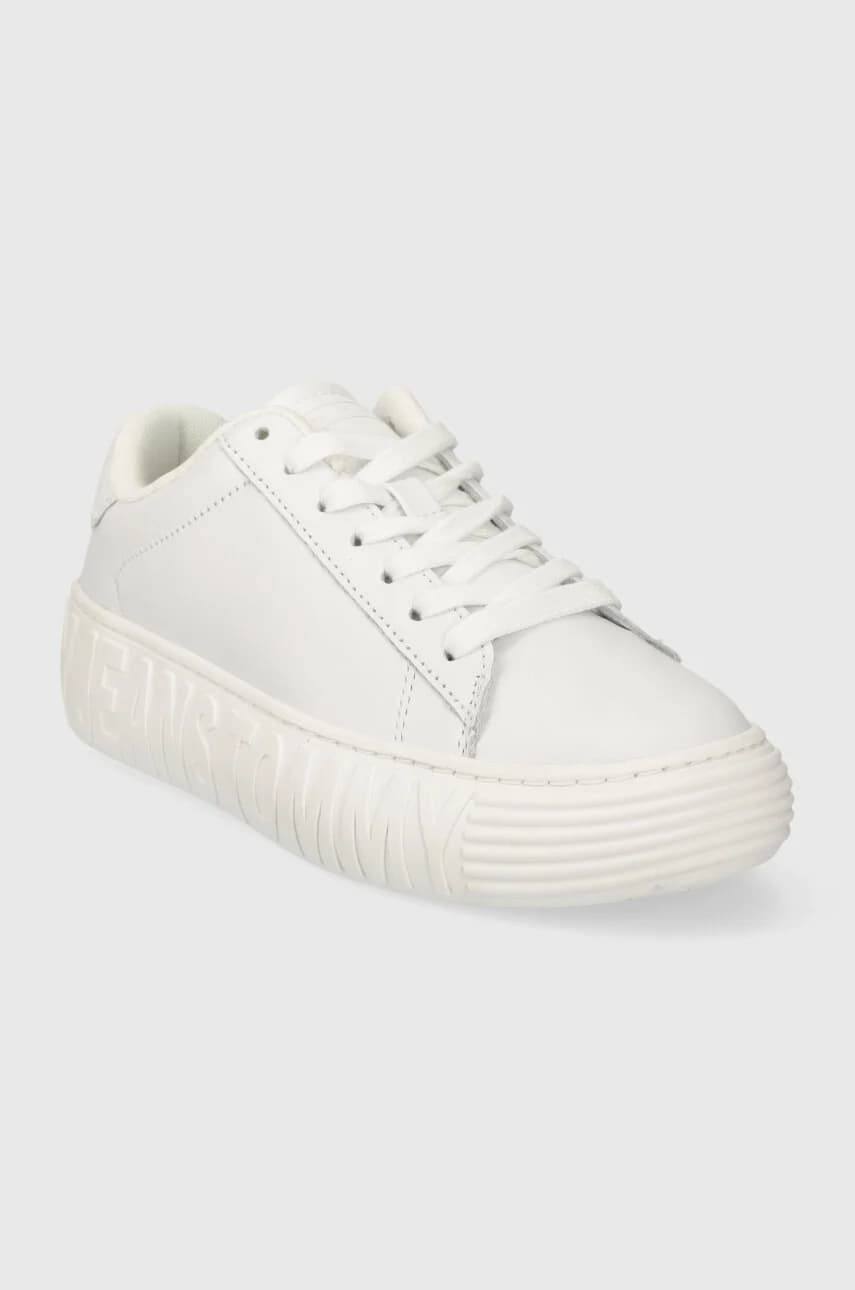 кроссовки TJW LEATHER CUPSOLE ESS - фото 2