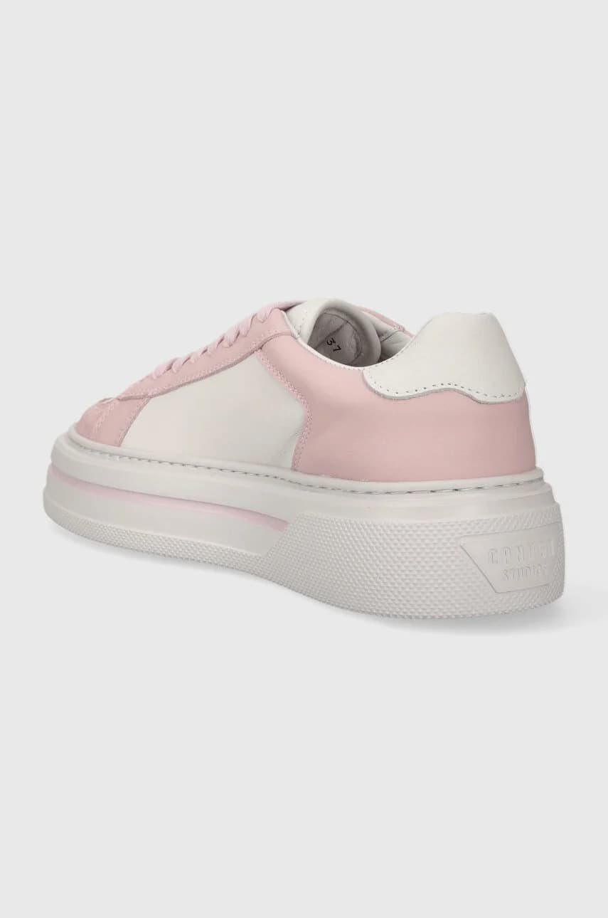 кроссовки из смесовой кожи - фото 3