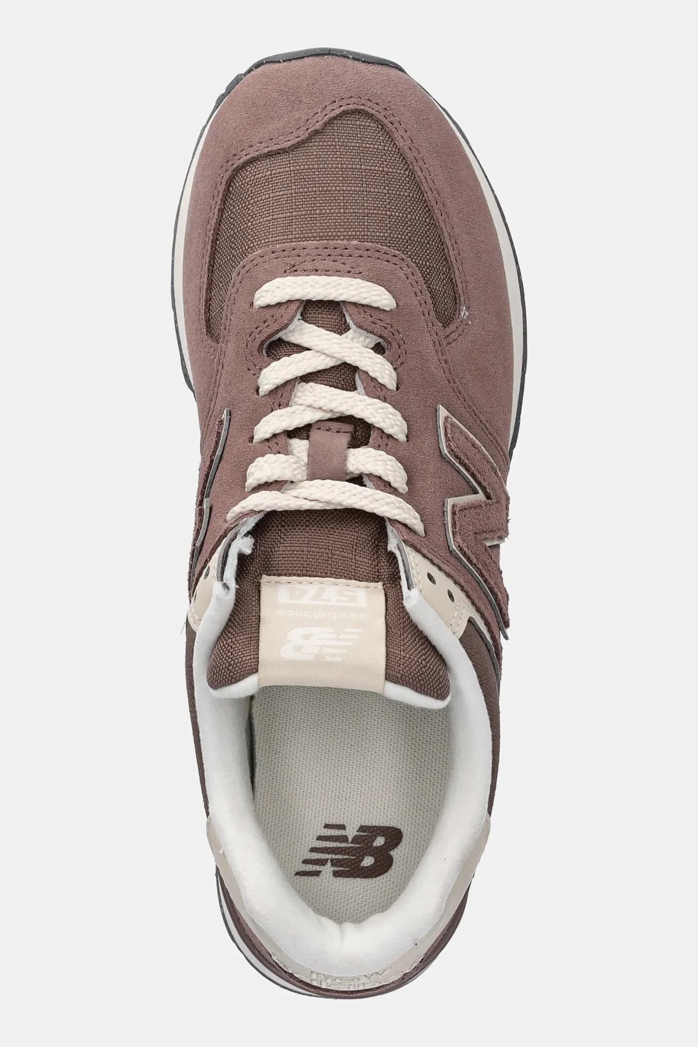 Замшевые кроссовки 574 - фото 4