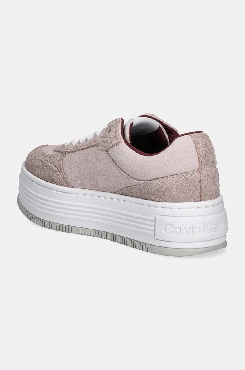 замшевые кроссовки BOLD PLATF LACEUP LOW MG SUEDE - фото 3