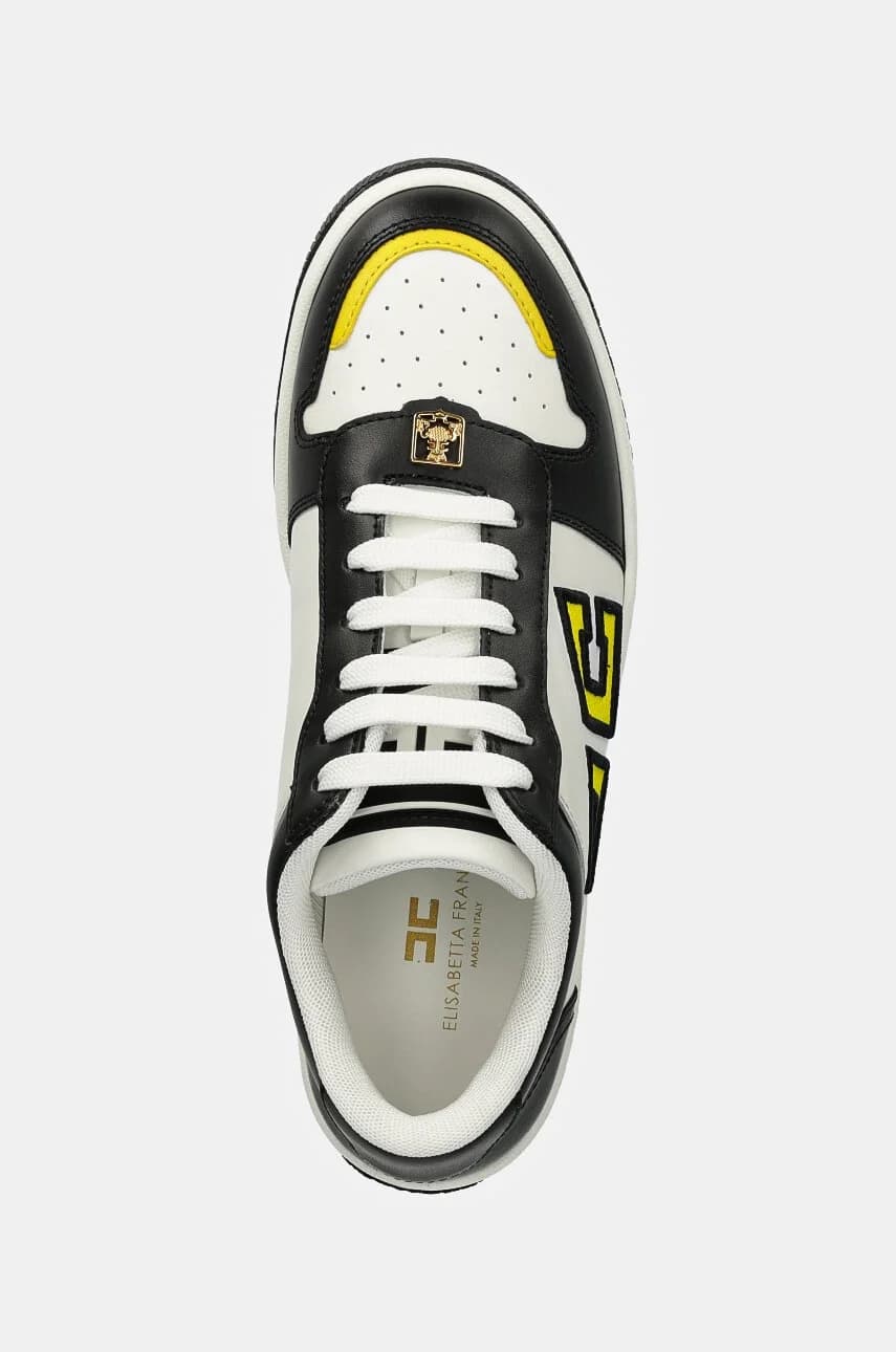 Кожаные кроссовки - фото 4