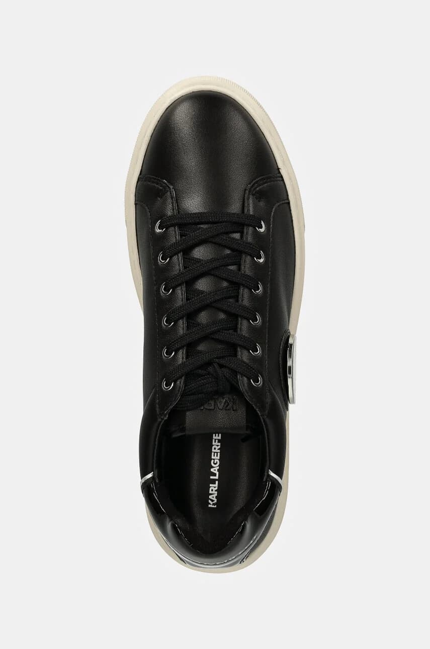 Кожаные кроссовки MAXI КУПИТЬ - фото 4