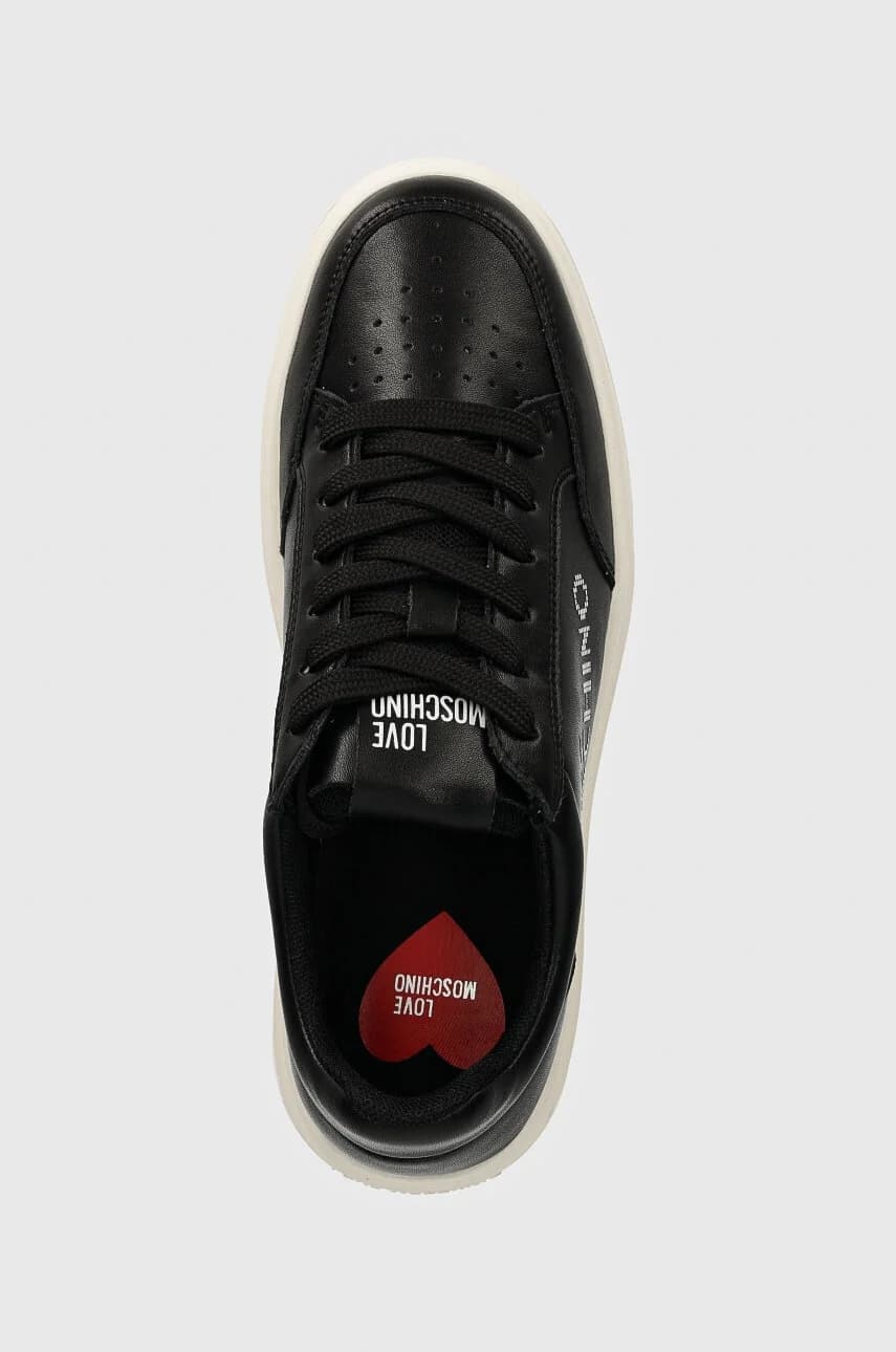 Кожаные кроссовки - фото 4